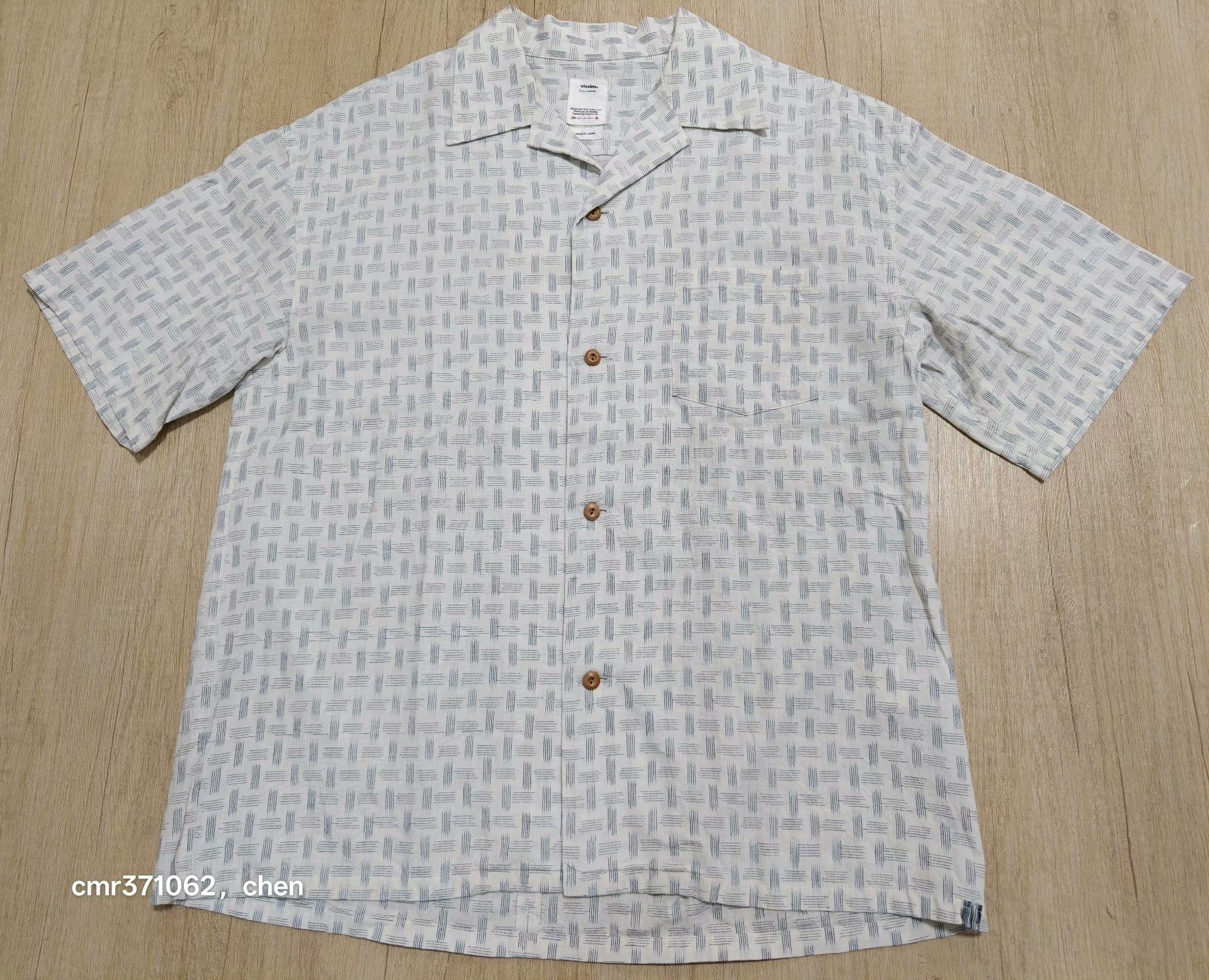 Visvim VISVIM 23SS WALLIS S/S KASURI SHIRT Size US M / EU 48-50 / 2 - 1 Thumbnail