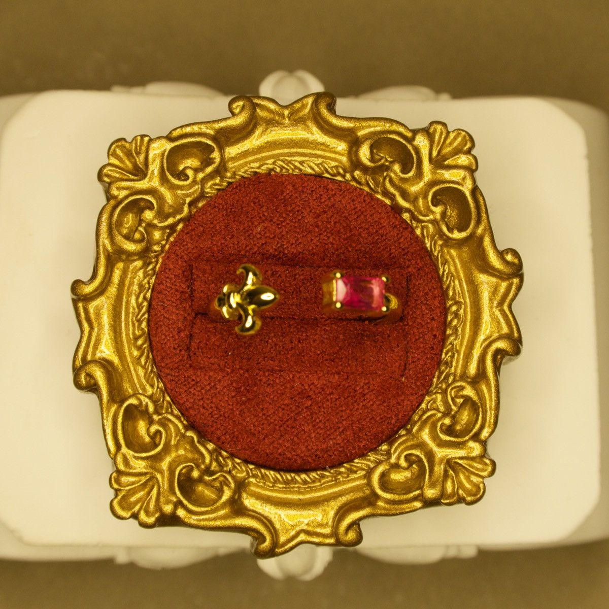 Other Golden Bloom Open Ring Size ONE SIZE - 1 Thumbnail
