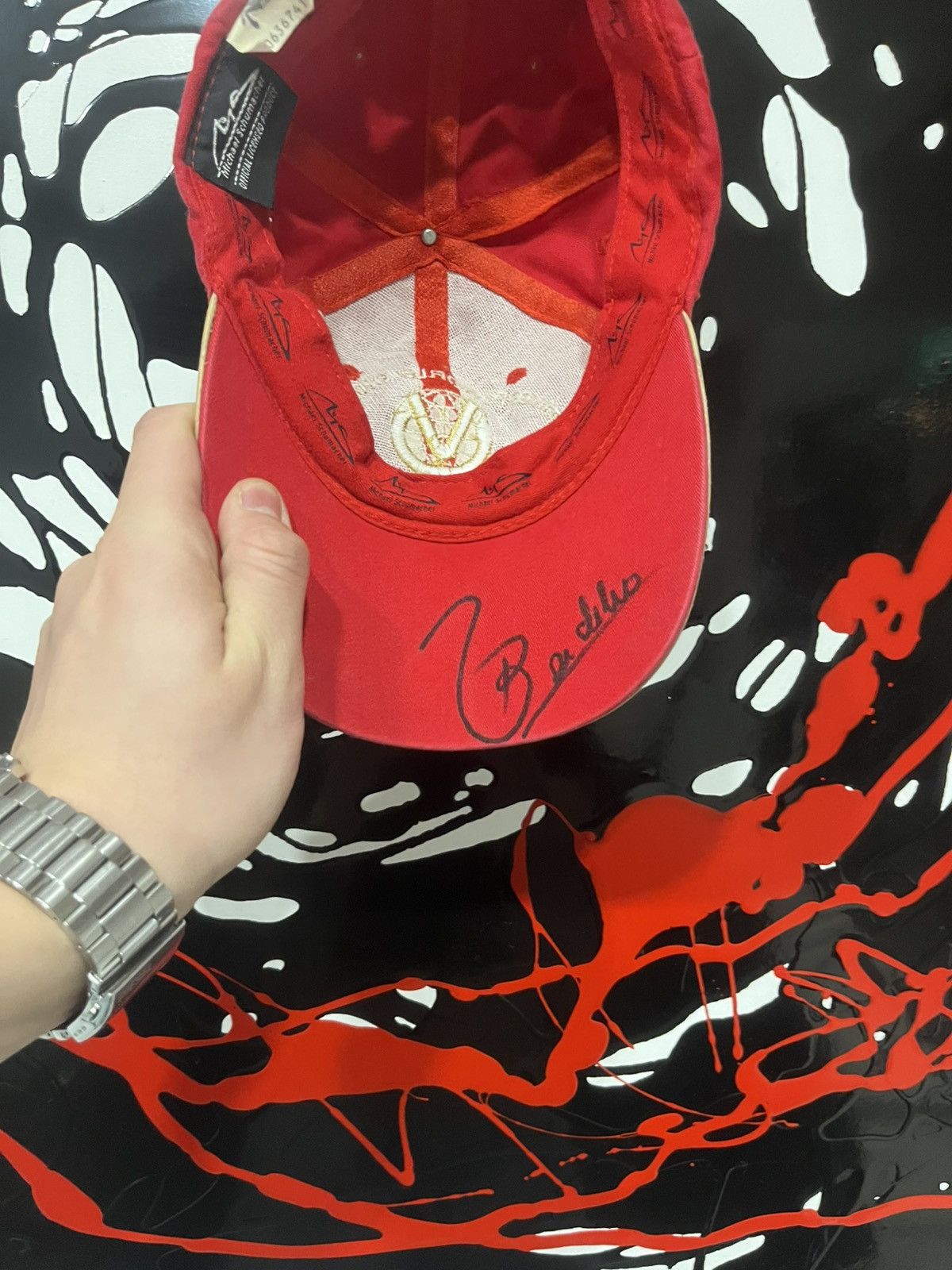 Other Michael Schumacher signatured hat Size ONE SIZE - 6 Thumbnail