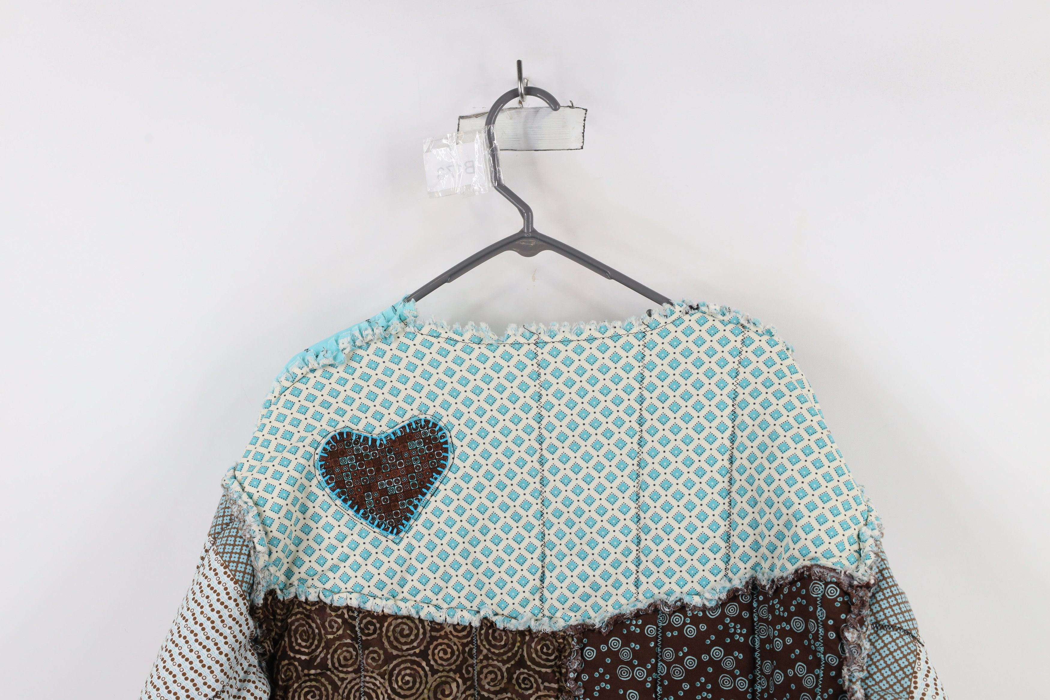 Vintage Vintage 90s Cottagecore Country Reversible Patchwork Jacket Size XL / US 12-14 / IT 48-50 - 10 Thumbnail