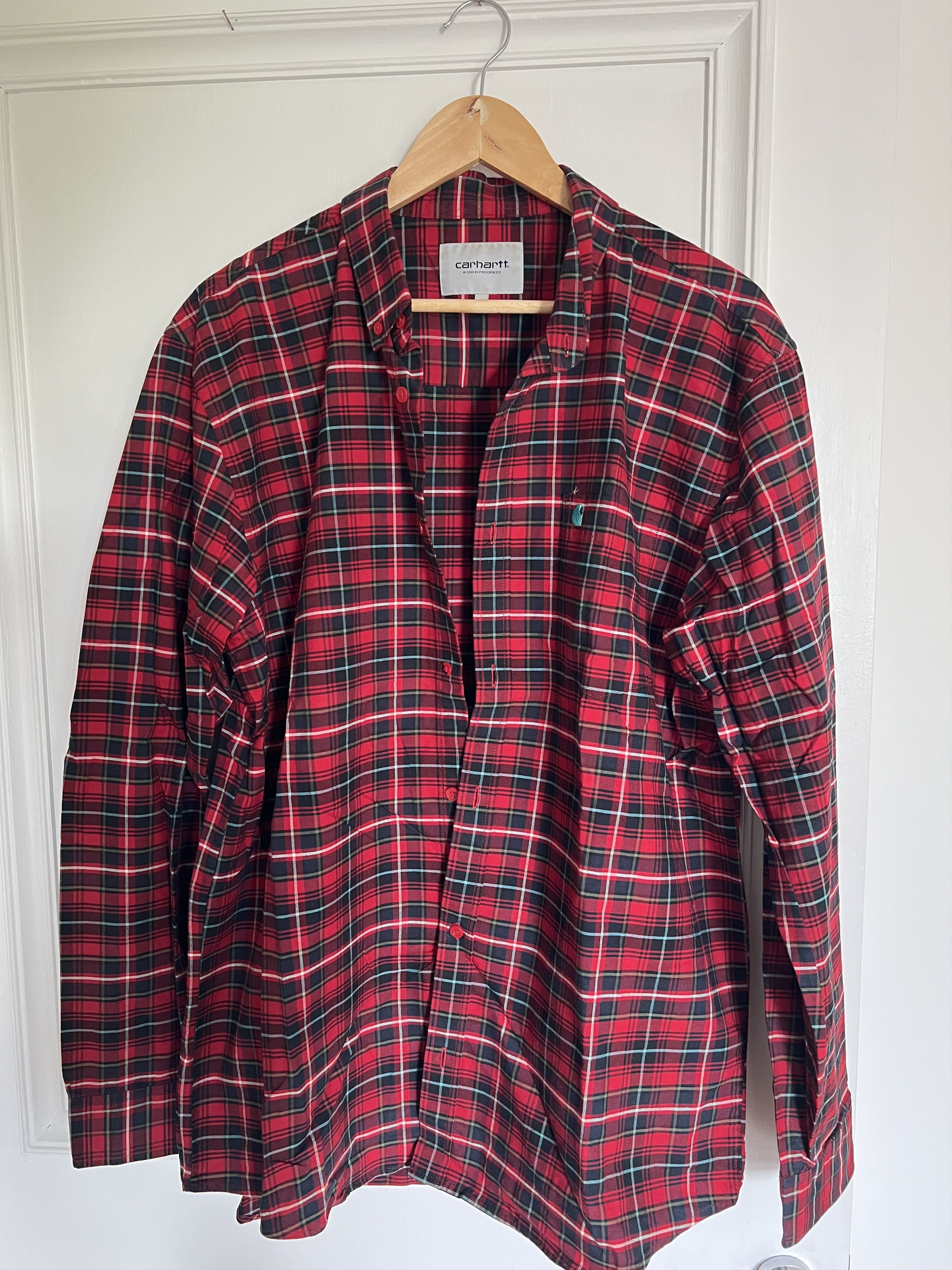 Carhartt Carhartt L/S Patton Shirt Size US XL / EU 56 / 4 - 1 Thumbnail