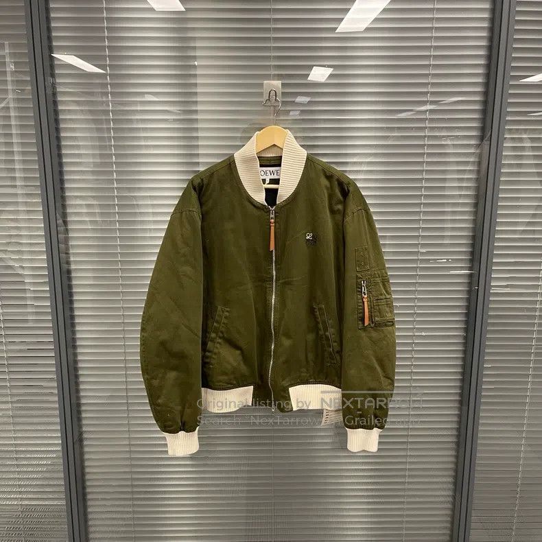 Loewe Loewe Classic Embroidered Logo Jacket Size US M / EU 48-50 / 2 - 1 Thumbnail
