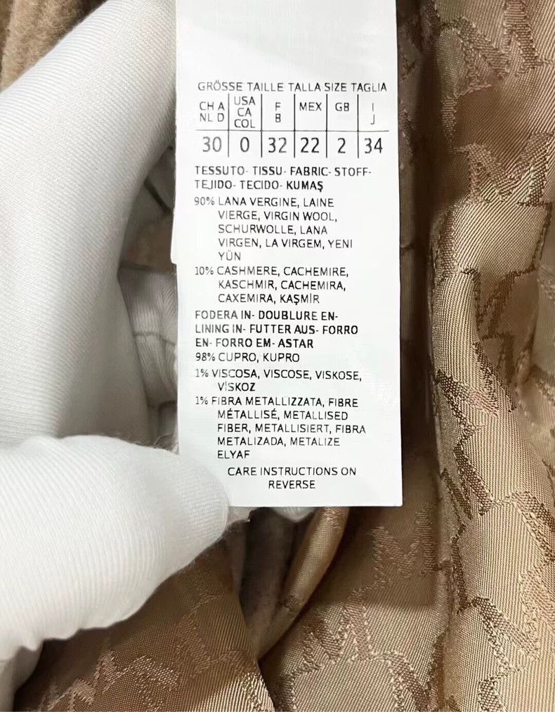Max Mara Max Mara 101801 series lace-up double-breasted middle Size S / US 4 / IT 40 - 4 Thumbnail