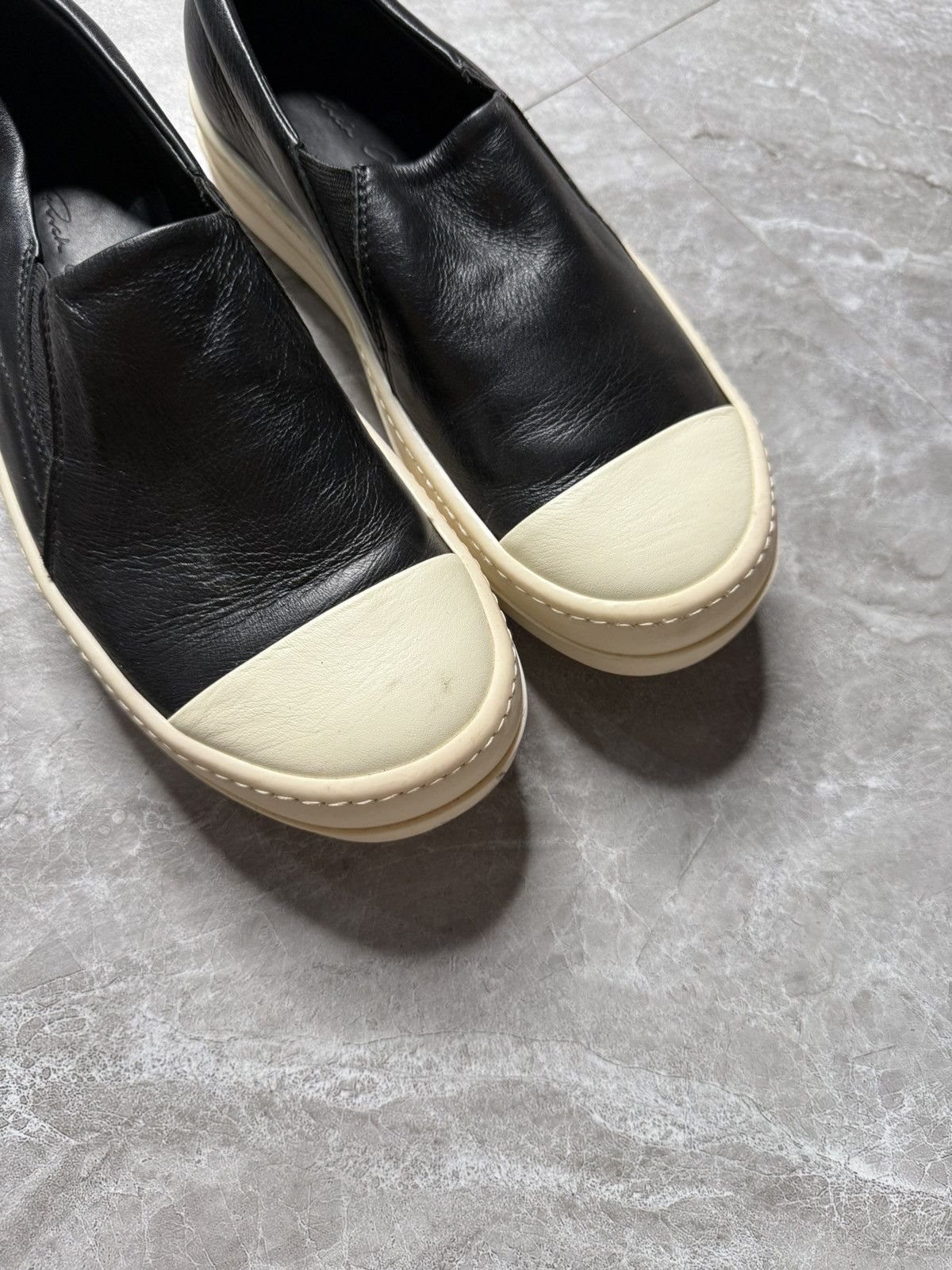 Rick Owens Rick Owens Low Top Boat Sneakers “Mainline” Size US 5 / IT 35 - 2 Thumbnail
