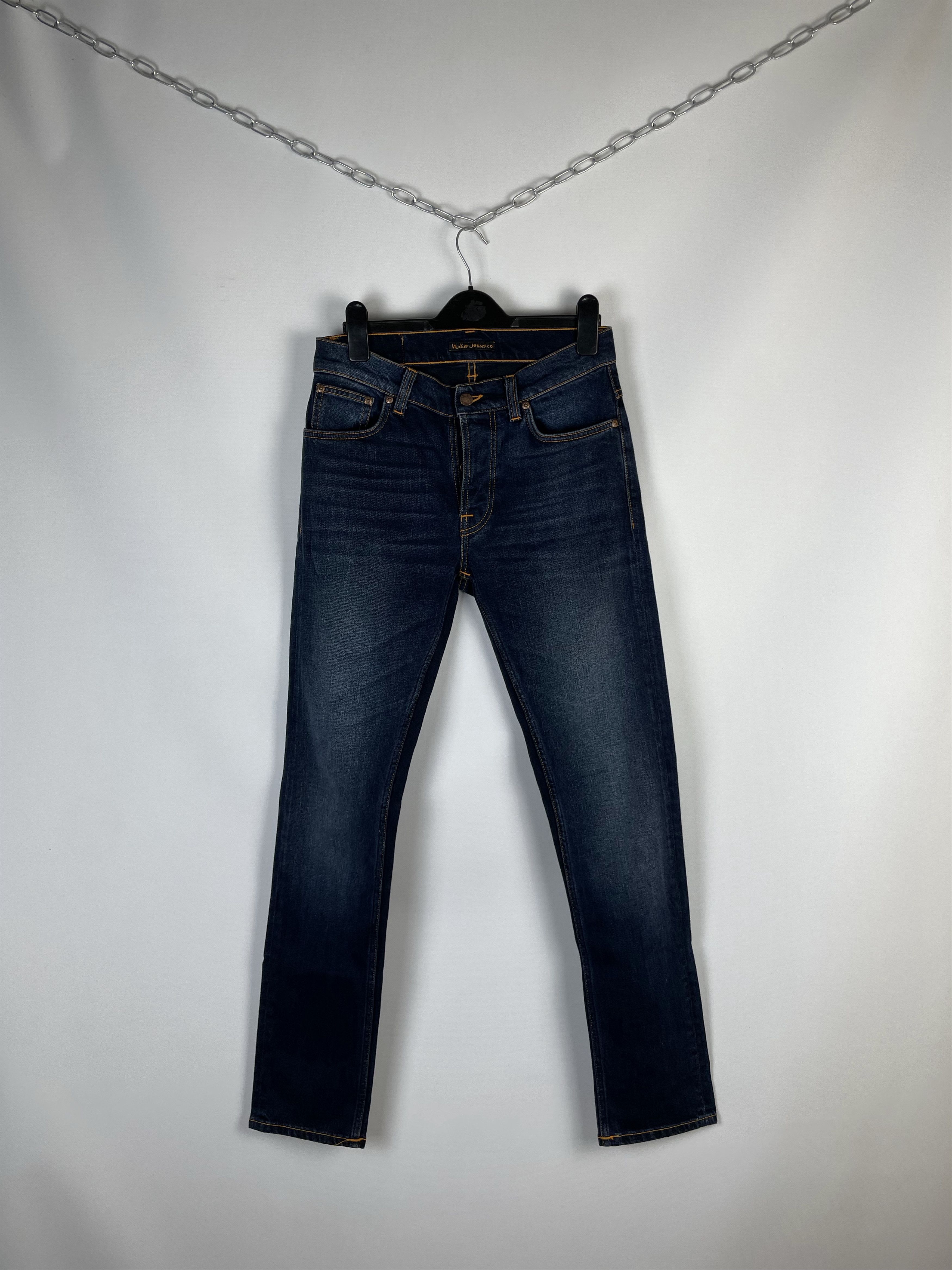 Japanese Brand Nudie Jeans Vintage Mens Denim Pants Size US 30 / EU 46 - 4 Thumbnail