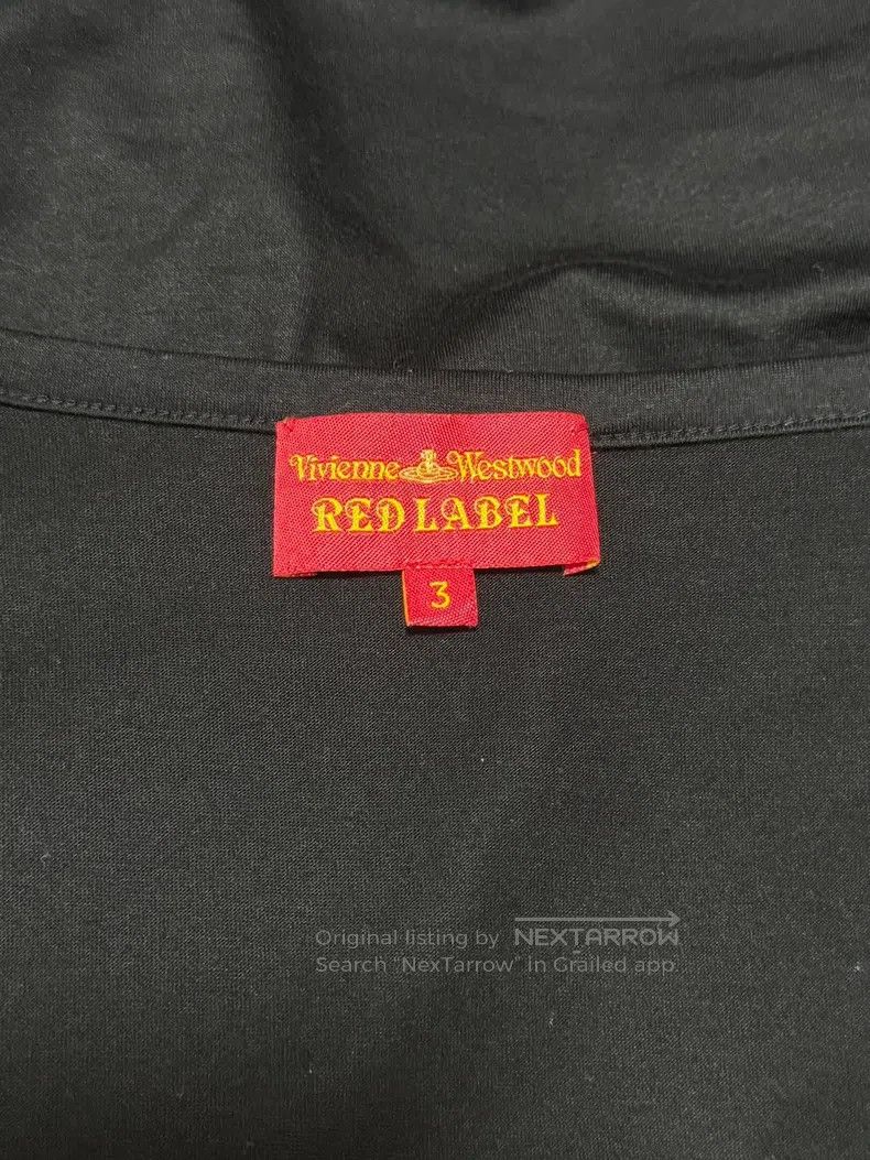 Vivienne Westwood Vivienne Westwood Black Red Orb Embroidery Seven-Eighth Sl Size L / US 10 / IT 46 - 6 Thumbnail