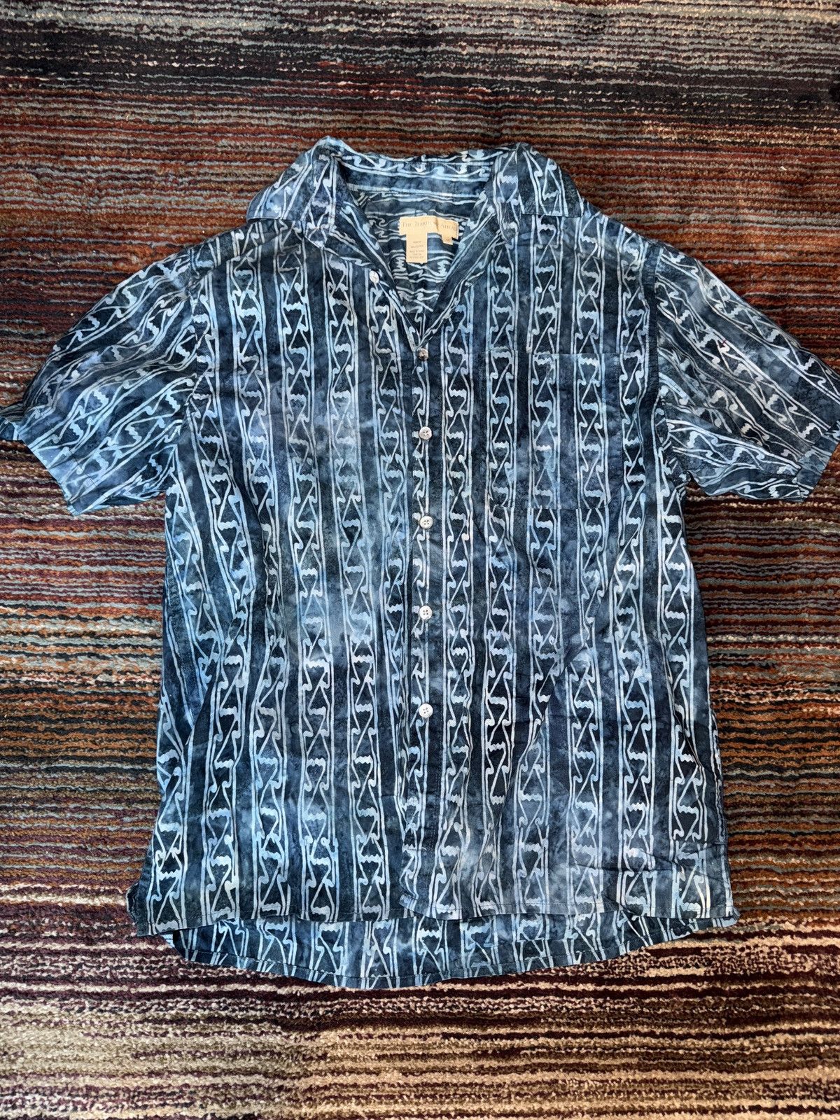 The Territory Ahead The Territory Ahead Hawaiian blue button up short sleeve Size US M / EU 48-50 / 2 - 1 Thumbnail