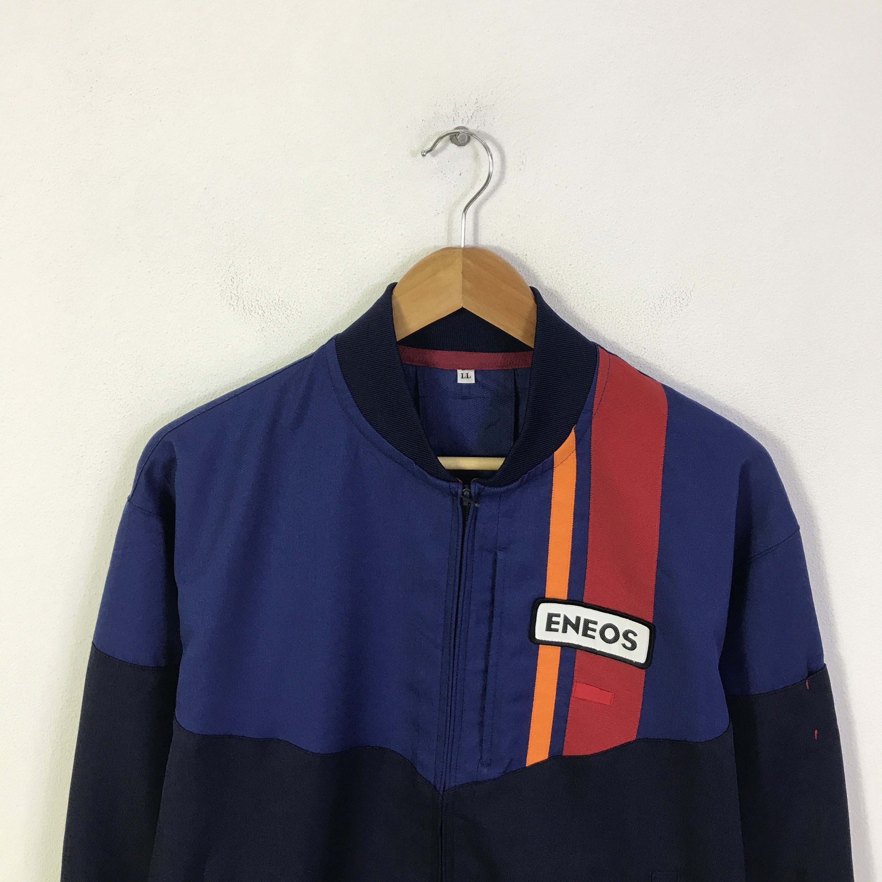 Japanese Brand Eneos Oil Brand Japan Racing Jacket K95B15 Size US L / EU 52-54 / 3 - 2 Thumbnail