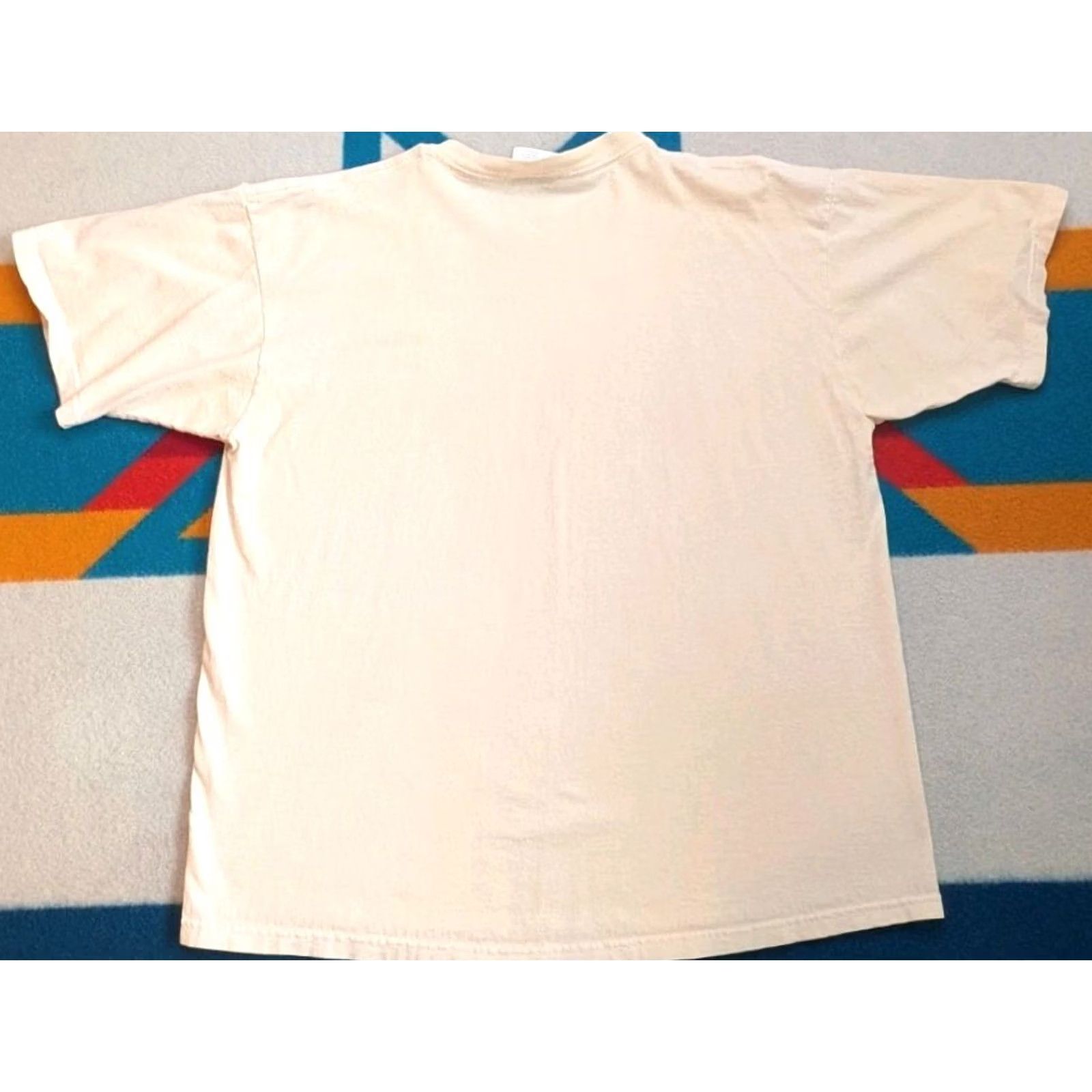 Nike VINTAGE Nike Shirt USA Essentials Streetwear 90s Ivory Adult Large Mens Size US L / EU 52-54 / 3 - 4 Thumbnail
