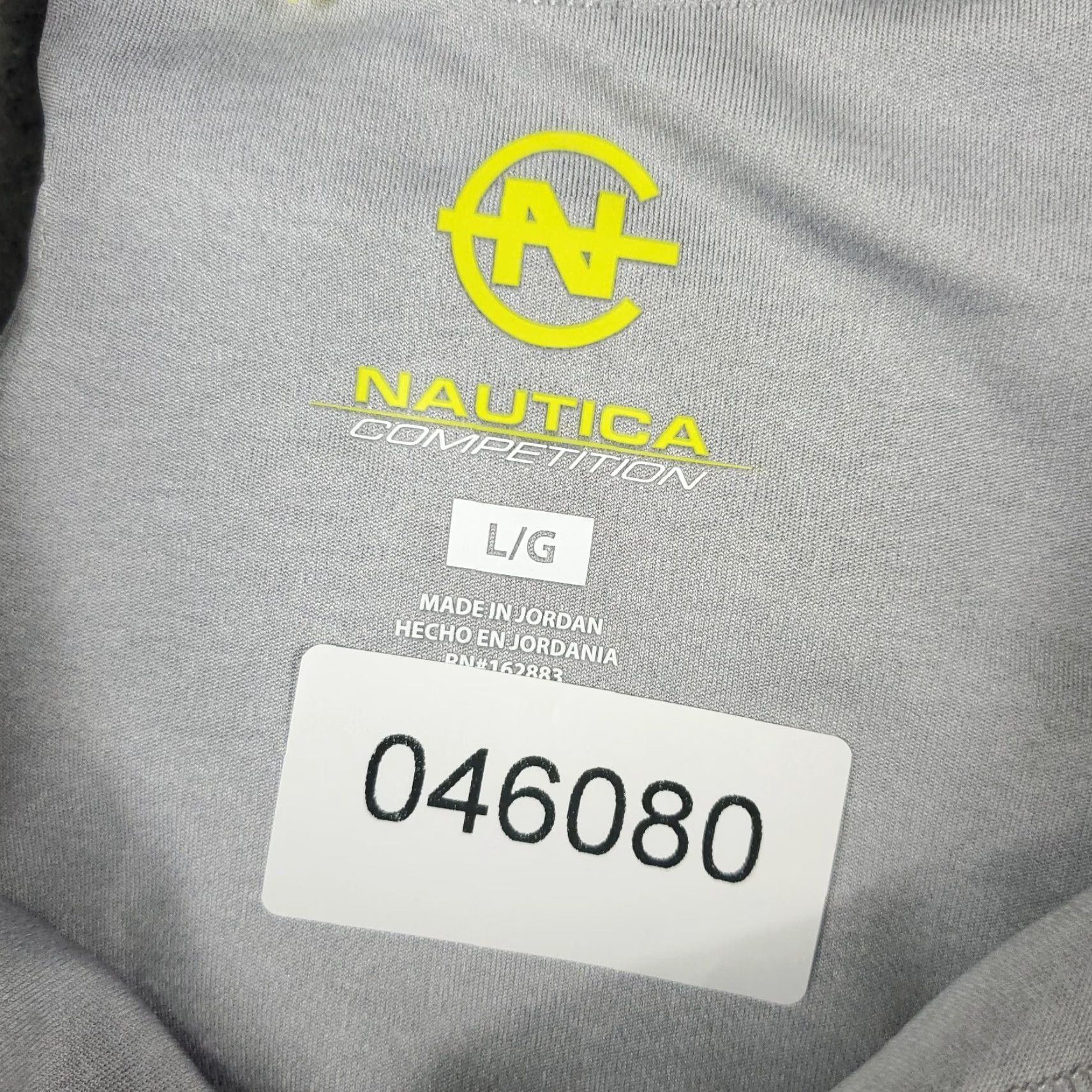Nautica Nautica Sports Bra Womens Size Large Gray Crop Training Outdoors Size ONE SIZE - 6 Thumbnail