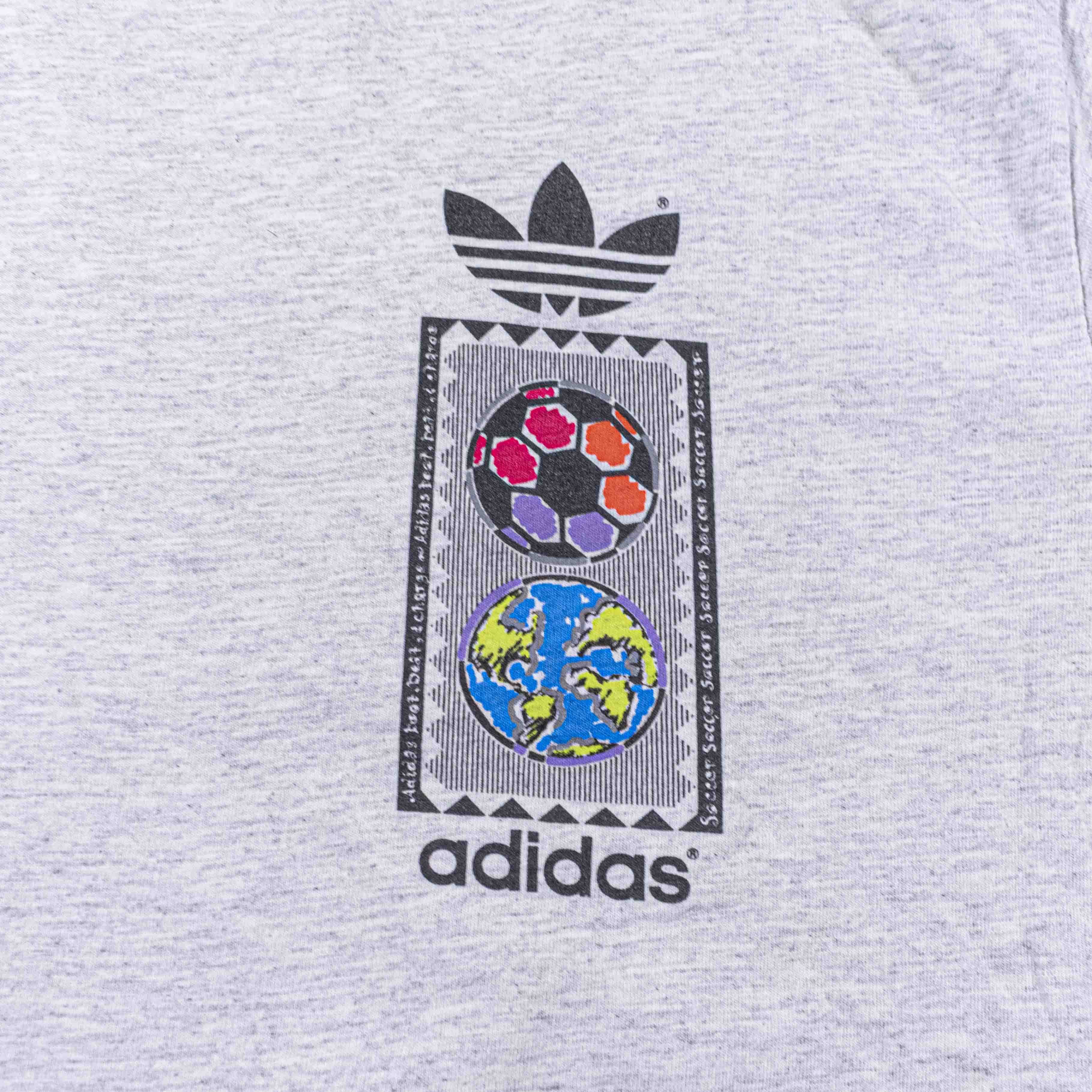 Adidas Vintage Adidas Boot Beat Charge T-Shirt Soccer World Cup Size US M / EU 48-50 / 2 - 7 Thumbnail