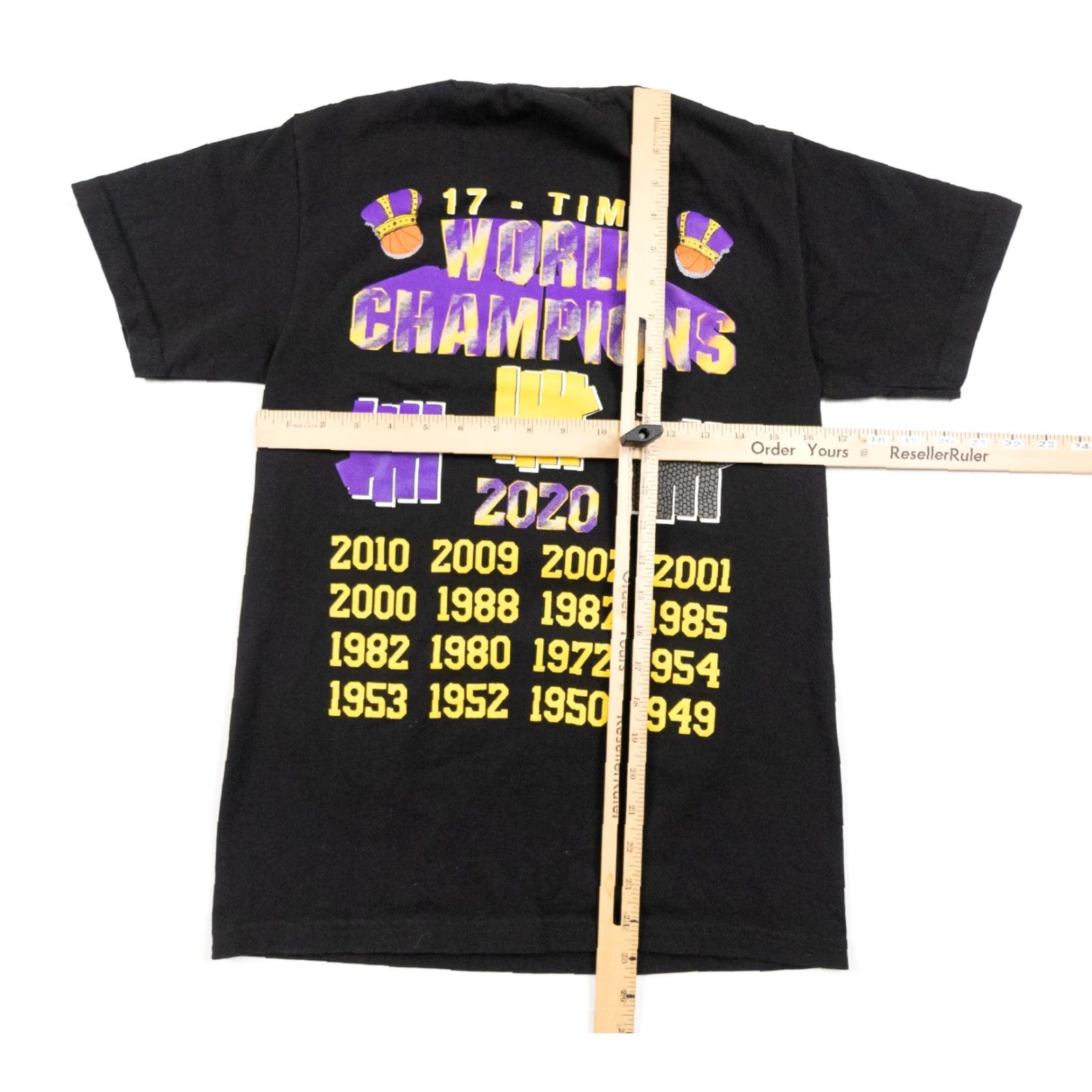 Undefeated Undefeated Shirt Adult Small Black Streetwear LA Basketball Mens Size US S / EU 44-46 / 1 - 6 Thumbnail