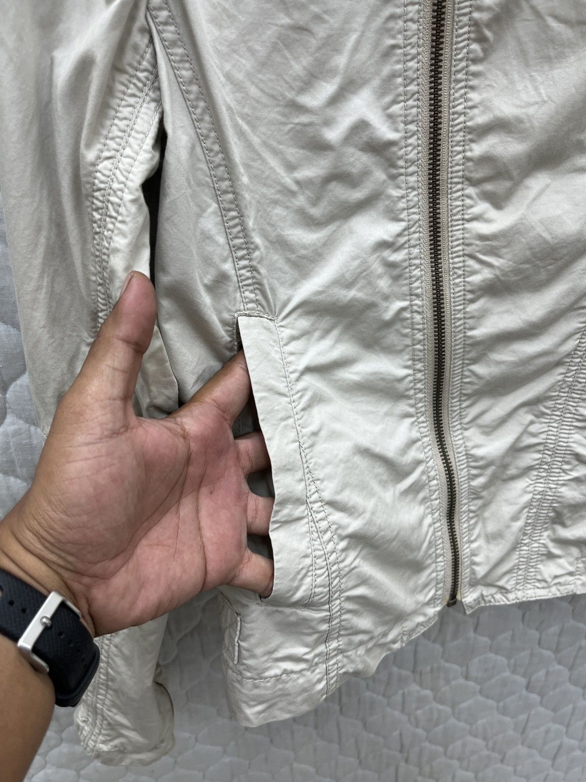 Issey Miyake 🔥🔥🔥ARCHIVE TETE HOMME ISSEY MIYAKE BIKER JACKET Size S / US 4 / IT 40 - 4 Thumbnail