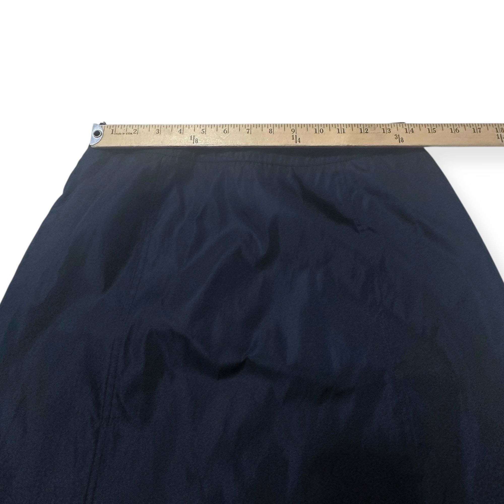 Prada Prada Archival 90s Tech Nylon Mini Skirt L Navy Size 27" / US 4 / IT 40 - 10 Thumbnail