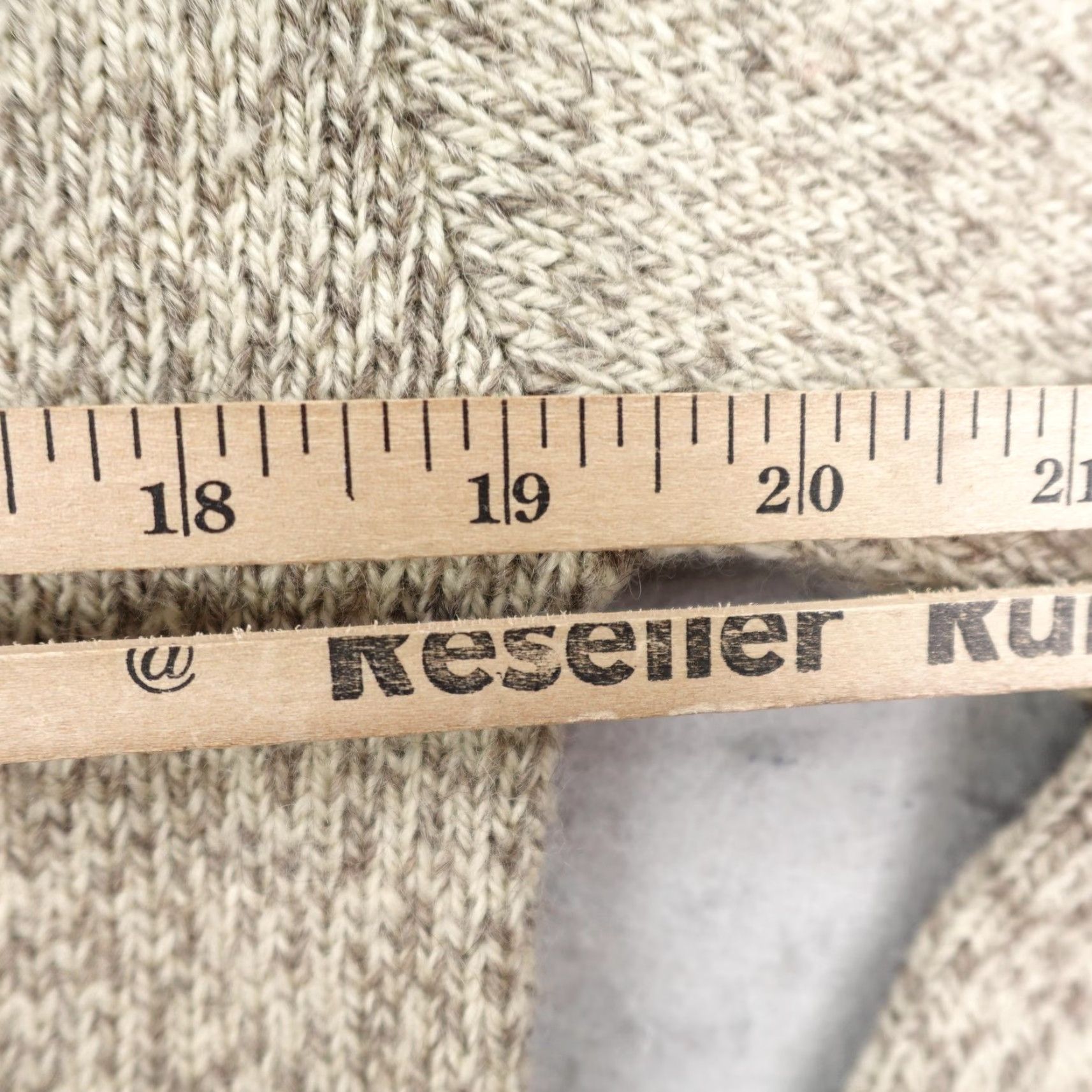 Vintage VINTAGE Prego Sweater Men Pullover Crew Neck Wool Blend Beige M USA 90s Fisherman Knit Solid Mens Size US M / EU 48-50 / 2 - 5 Thumbnail