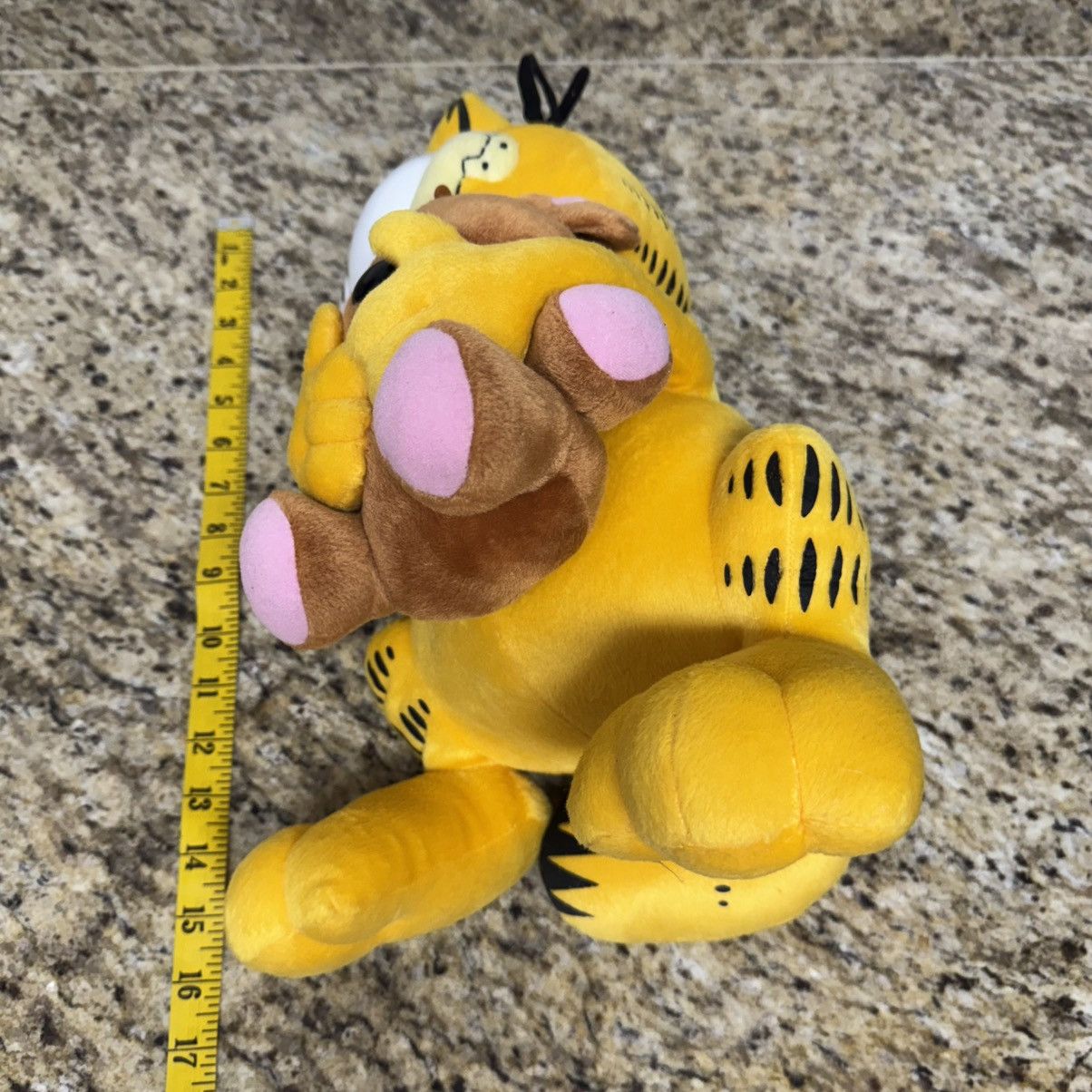 Vintage Vintage 16" Garfield Hugging Pooky Large Plush Toy NWT Size ONE SIZE - 8 Thumbnail