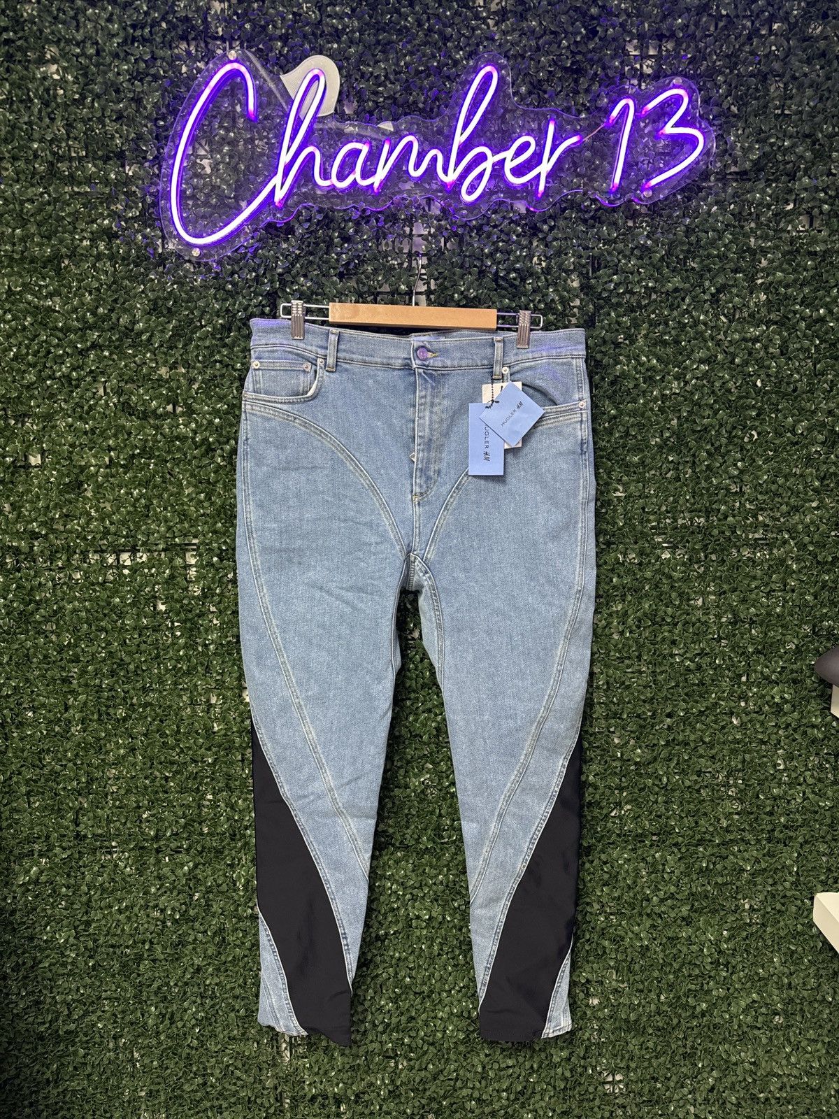 H&M × Mugler H&M Mugler Jeans Size 36" / US 14 / IT 50 - 1 Thumbnail