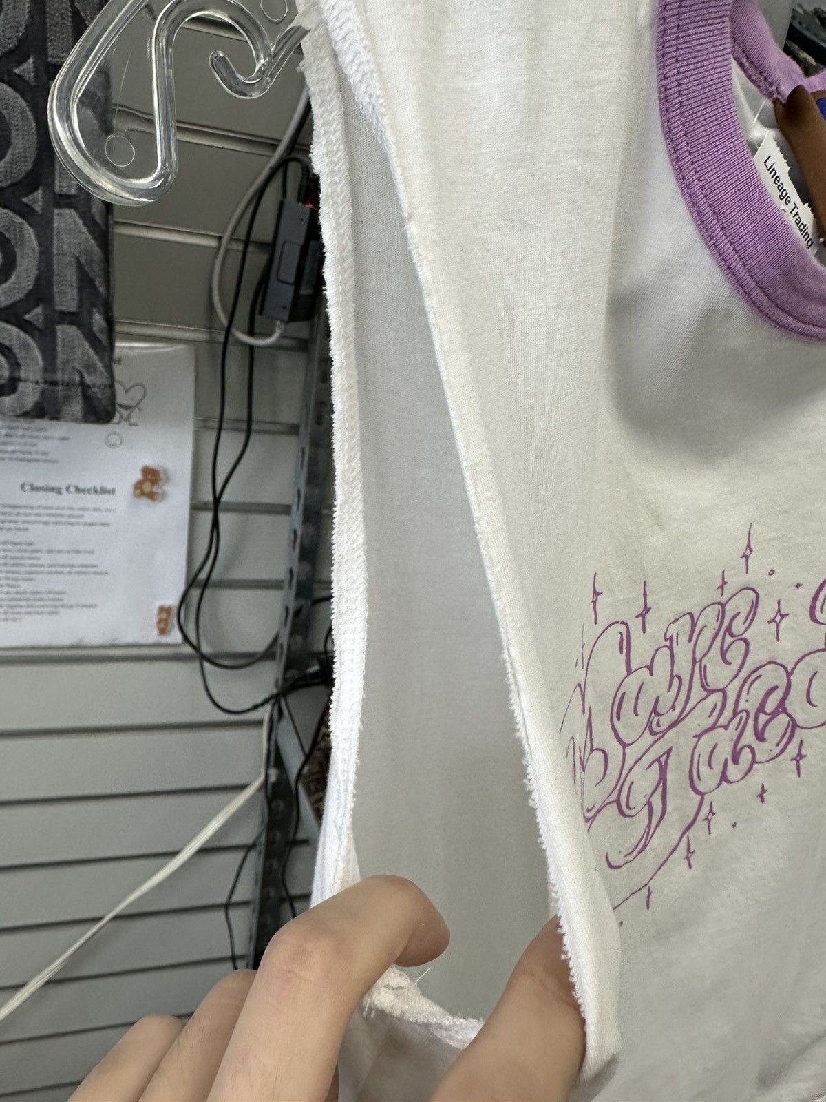Heaven by Marc Jacobs MARC JACOBS SPARKLE SPELL OUT LOGO TANK TOP Size M / US 6-8 / IT 42-44 - 5 Thumbnail
