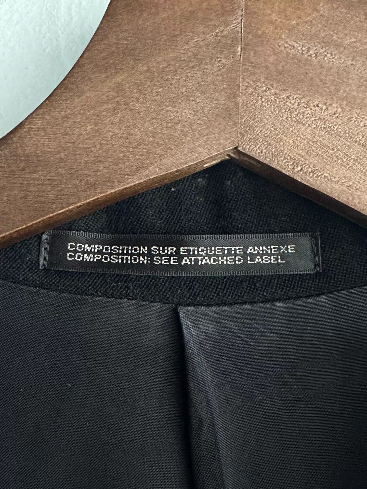 Yohji Yamamoto Yohji Yamamoto Pour Homme Foldable Hem Coat Size 1 Size US S / EU 44-46 / 1 - 5 Thumbnail