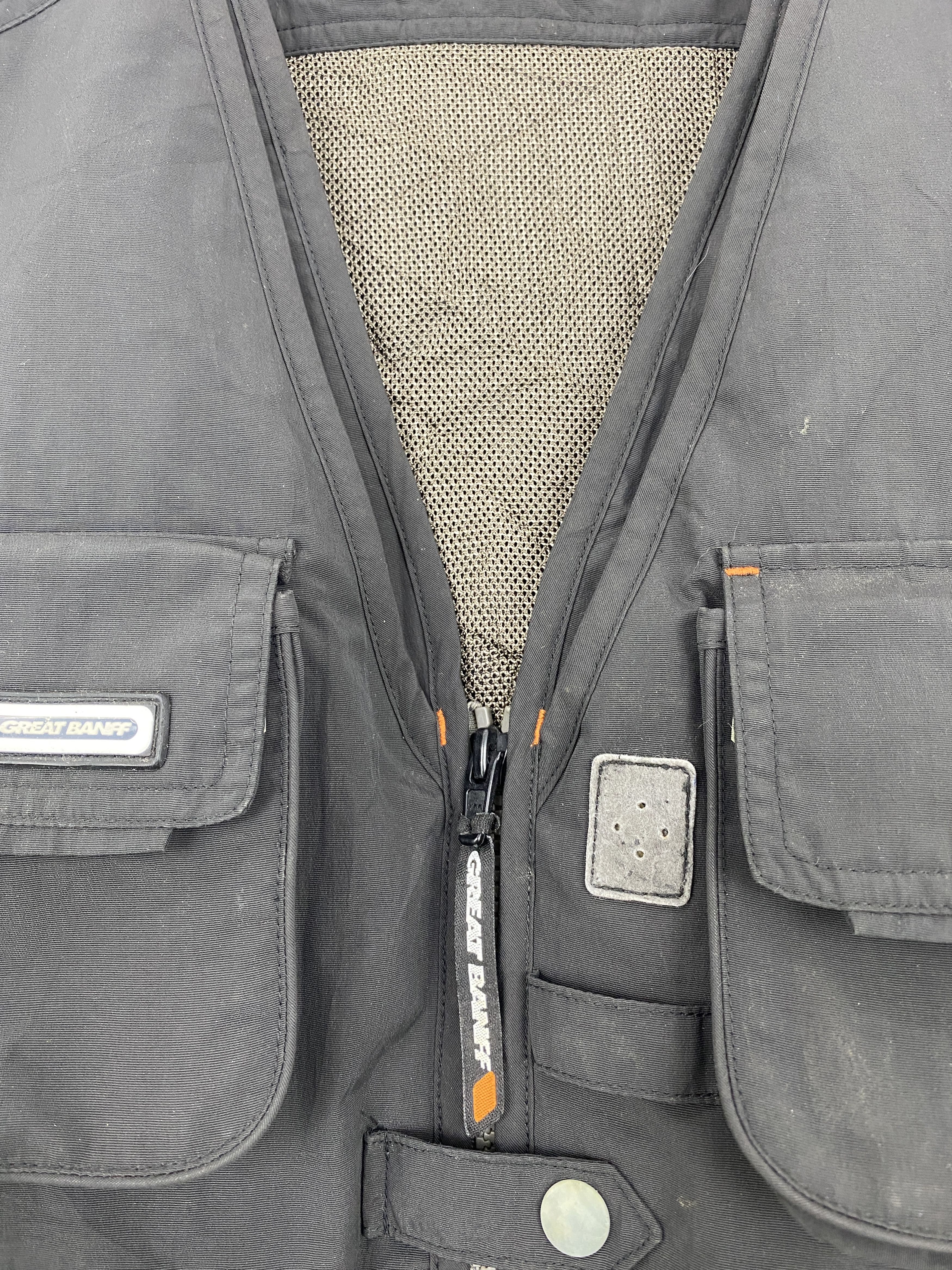 Japanese Brand × Vintage Vintage Daiwa Great Banff Multi Pocket Fishing Vest J1876 Size US XXL / EU 58 / 5 - 6 Thumbnail