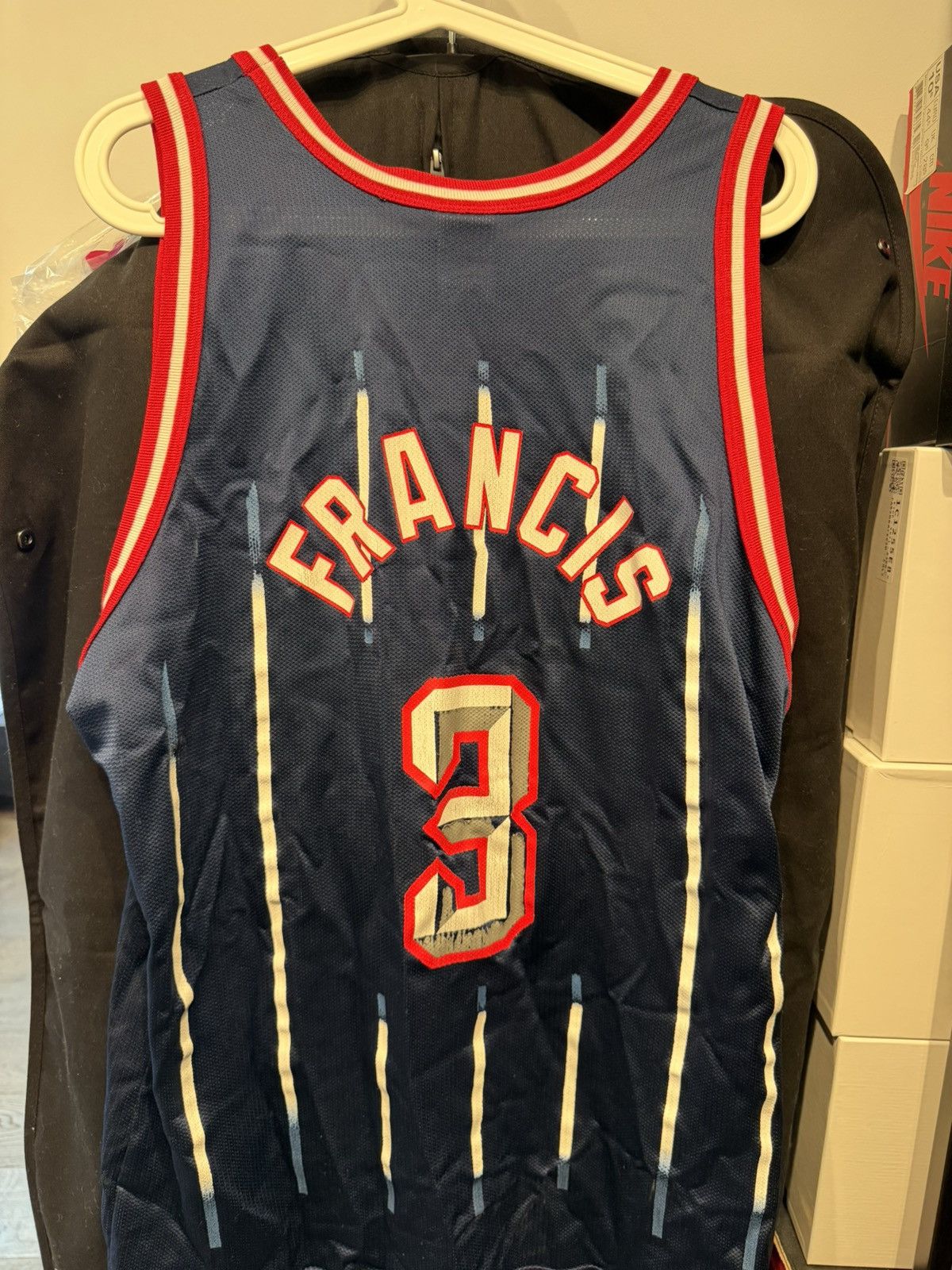 Champion Steve Francis Rockets Jersey Size US L / EU 52-54 / 3 - 4 Thumbnail