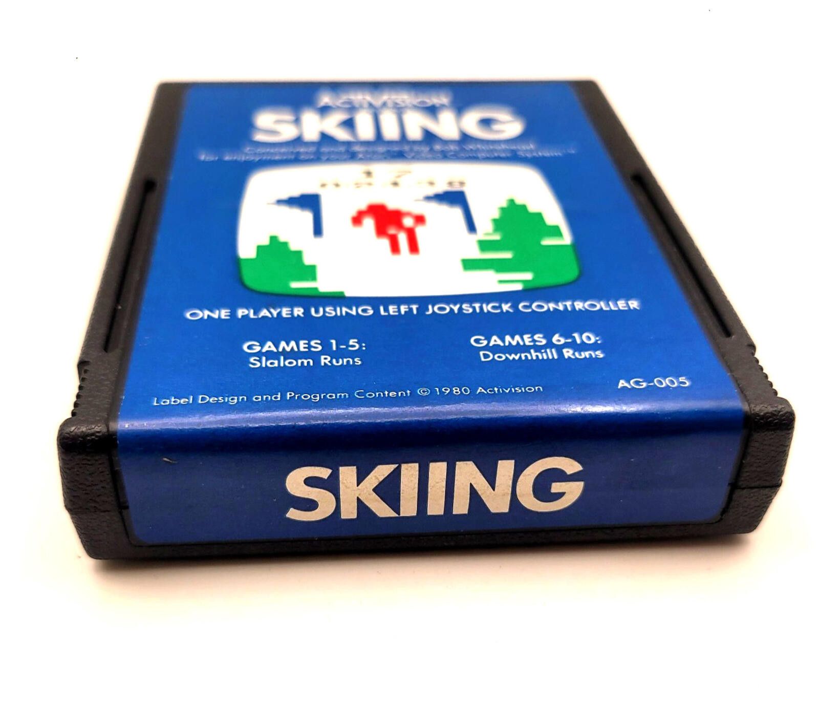 Other Atari 2600 Skiing 1980 Cartridge AG-005 Activision - Tested! Size ONE SIZE - 2 Thumbnail