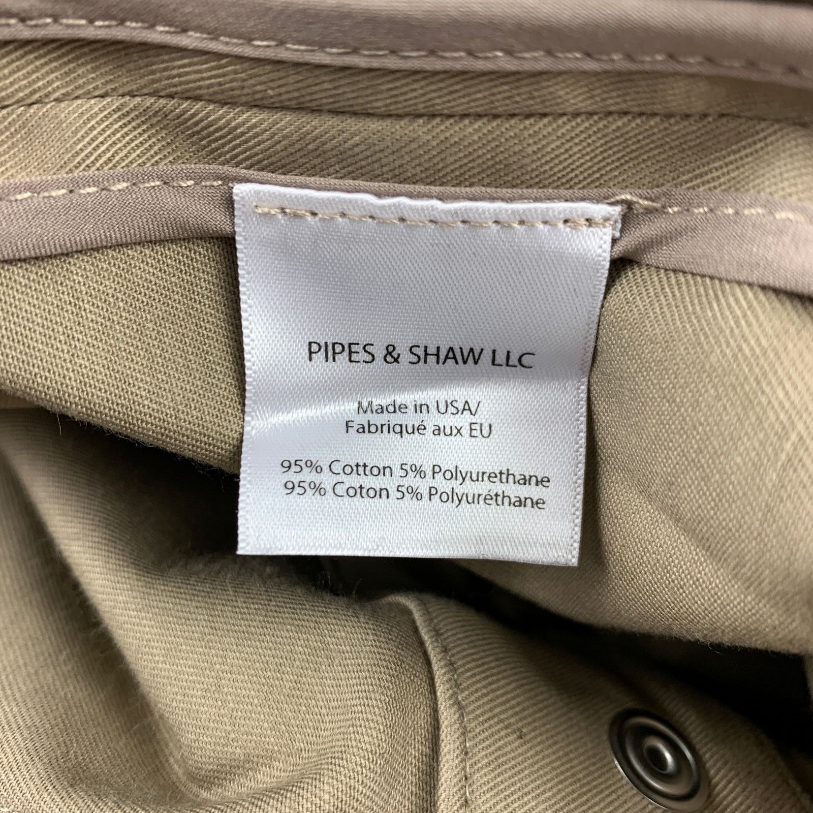 Veronica Beard VERONICA BEARD Size 4 Khaki Cotton / Polyurethane Jacket Size S / US 4 / IT 40 - 5 Thumbnail