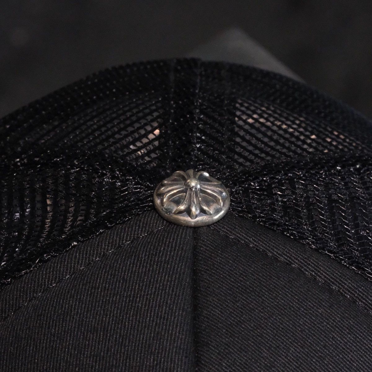 Chrome Hearts TRUCKER CAP - FUCK HOLLYWOOD PATCH/BLACK Size ONE SIZE - 3 Thumbnail