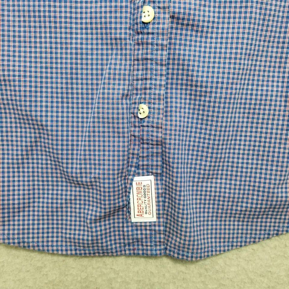 Abercrombie & Fitch Abercrombie & Fitch Shirt Womens Medium Plaid Button Up Size M / US 6-8 / IT 42-44 - 6 Thumbnail