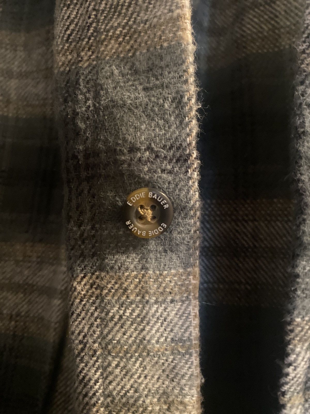 Eddie Bauer Eddie Bauer Green Plaid shirt Size US L / EU 52-54 / 3 - 4 Thumbnail