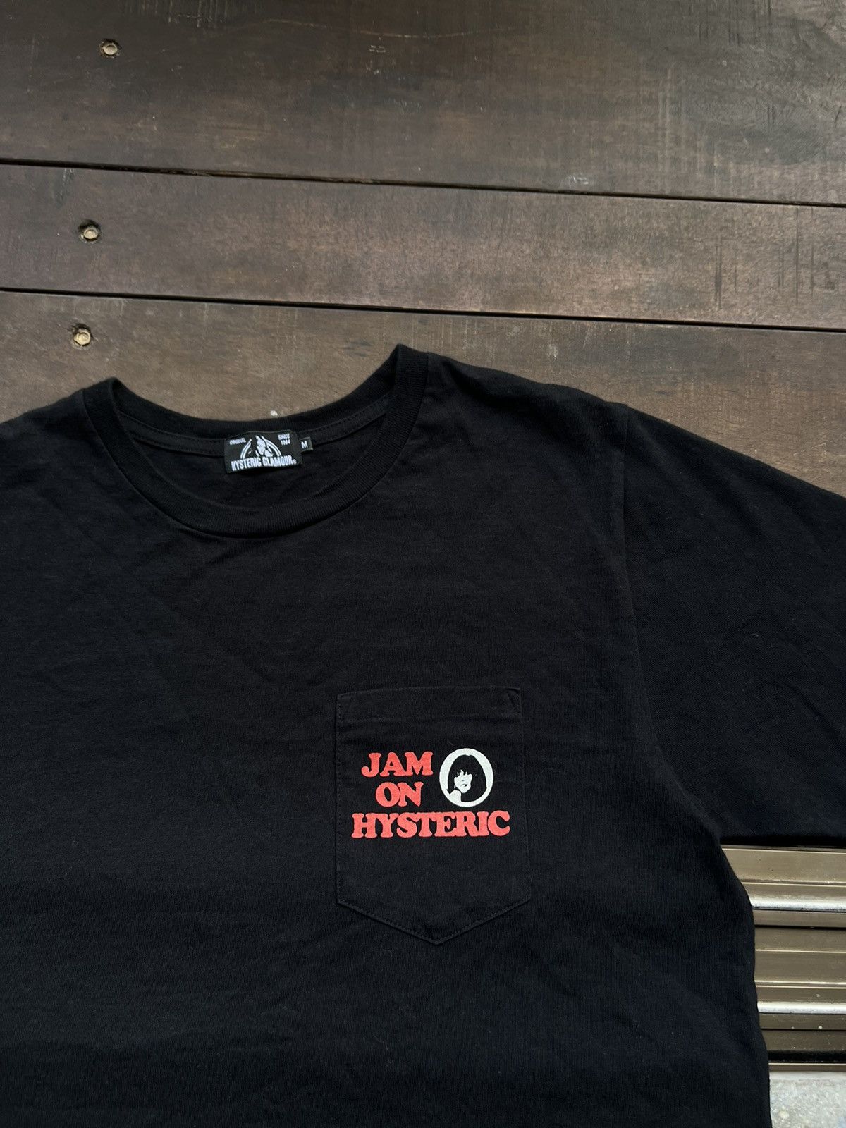 Hysteric Glamour HYSTERIC GLAMOUR JAM ON HYSTERIC RARE VINTAGE TEE Y2K Size US M / EU 48-50 / 2 - 6 Thumbnail