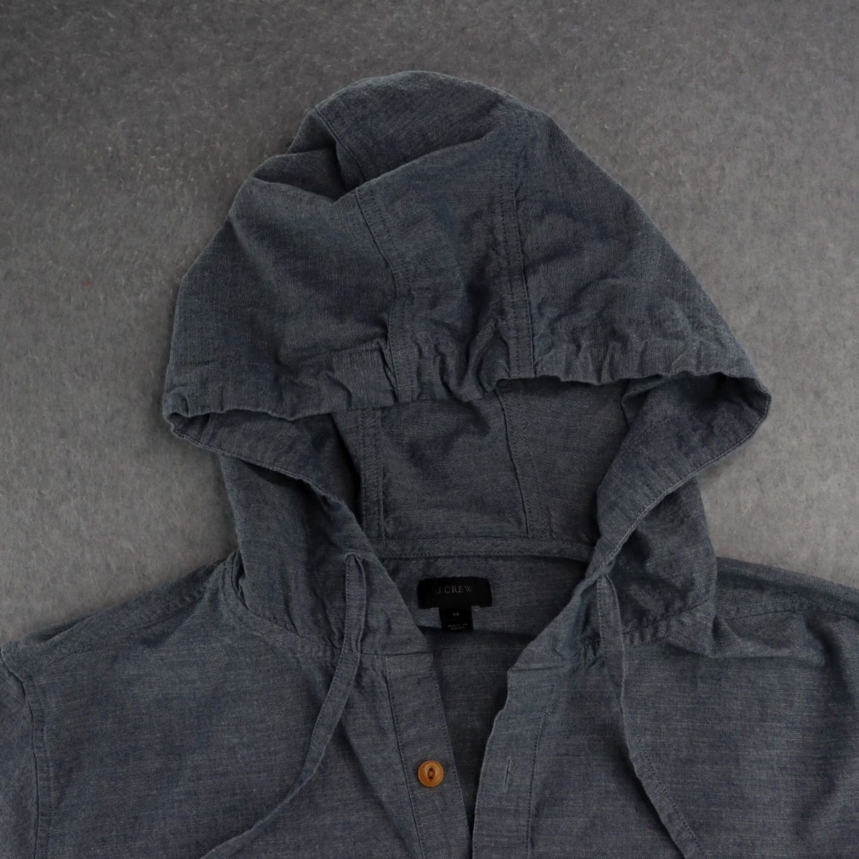 J.Crew J.CREW MENS Size Medium Lightweight Denim Shirt in Blue Size US M / EU 48-50 / 2 - 4 Thumbnail