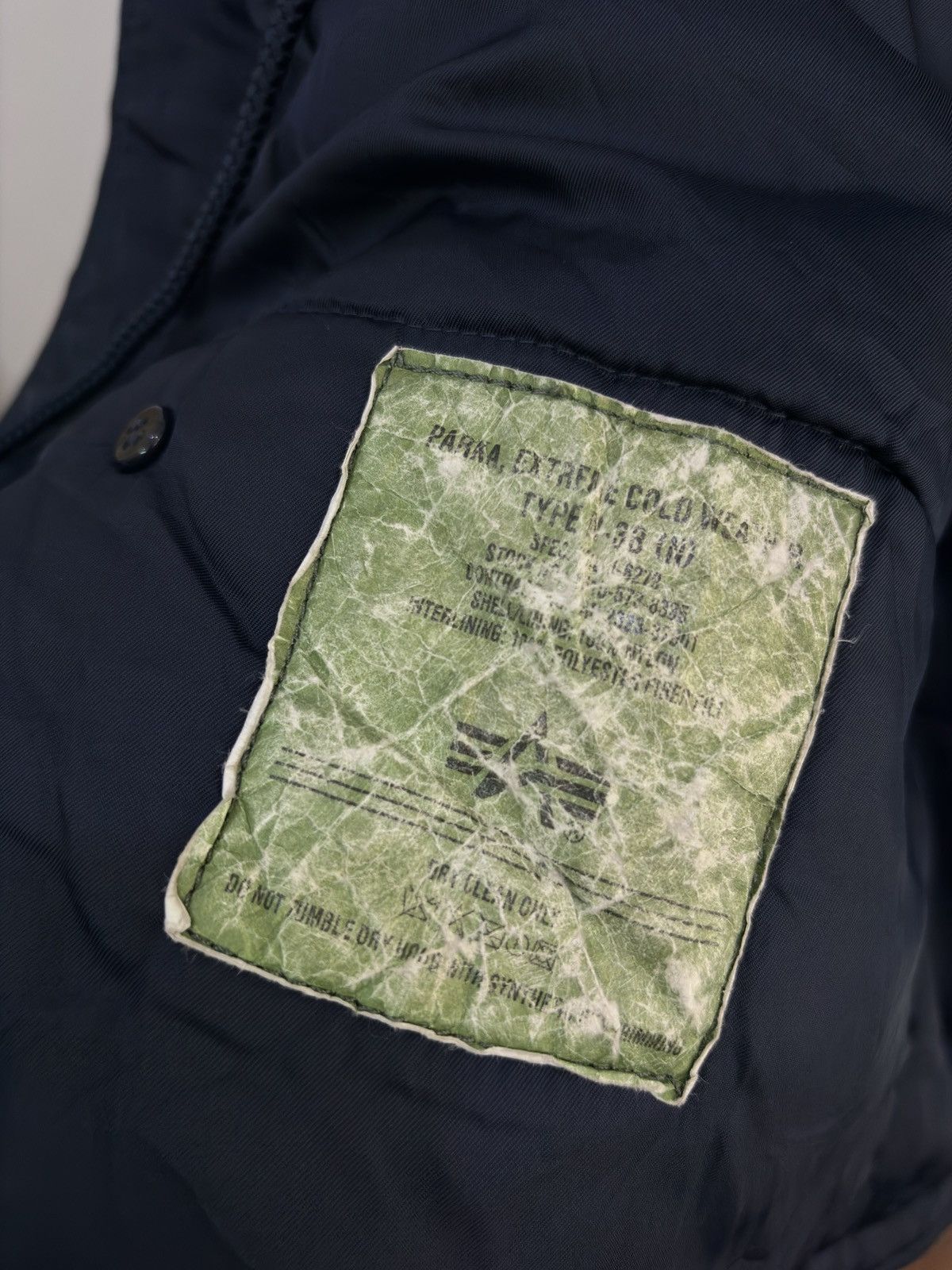 Alpha Industries Navy Alpha Industries N-3B Parkha Size US S / EU 44-46 / 1 - 6 Thumbnail