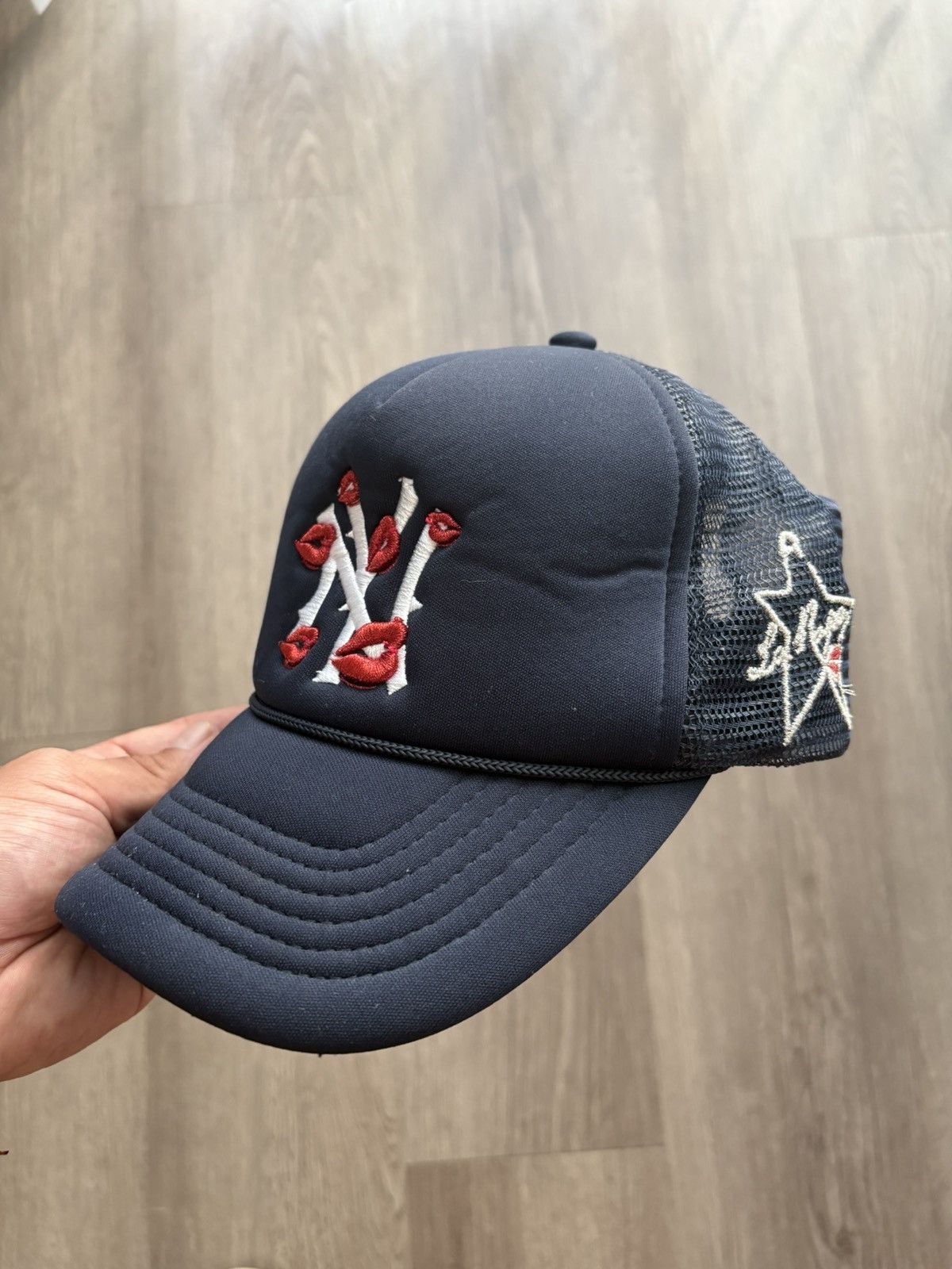 LaRopa Discontinued NY Trucker Hat Size ONE SIZE - 5 Thumbnail