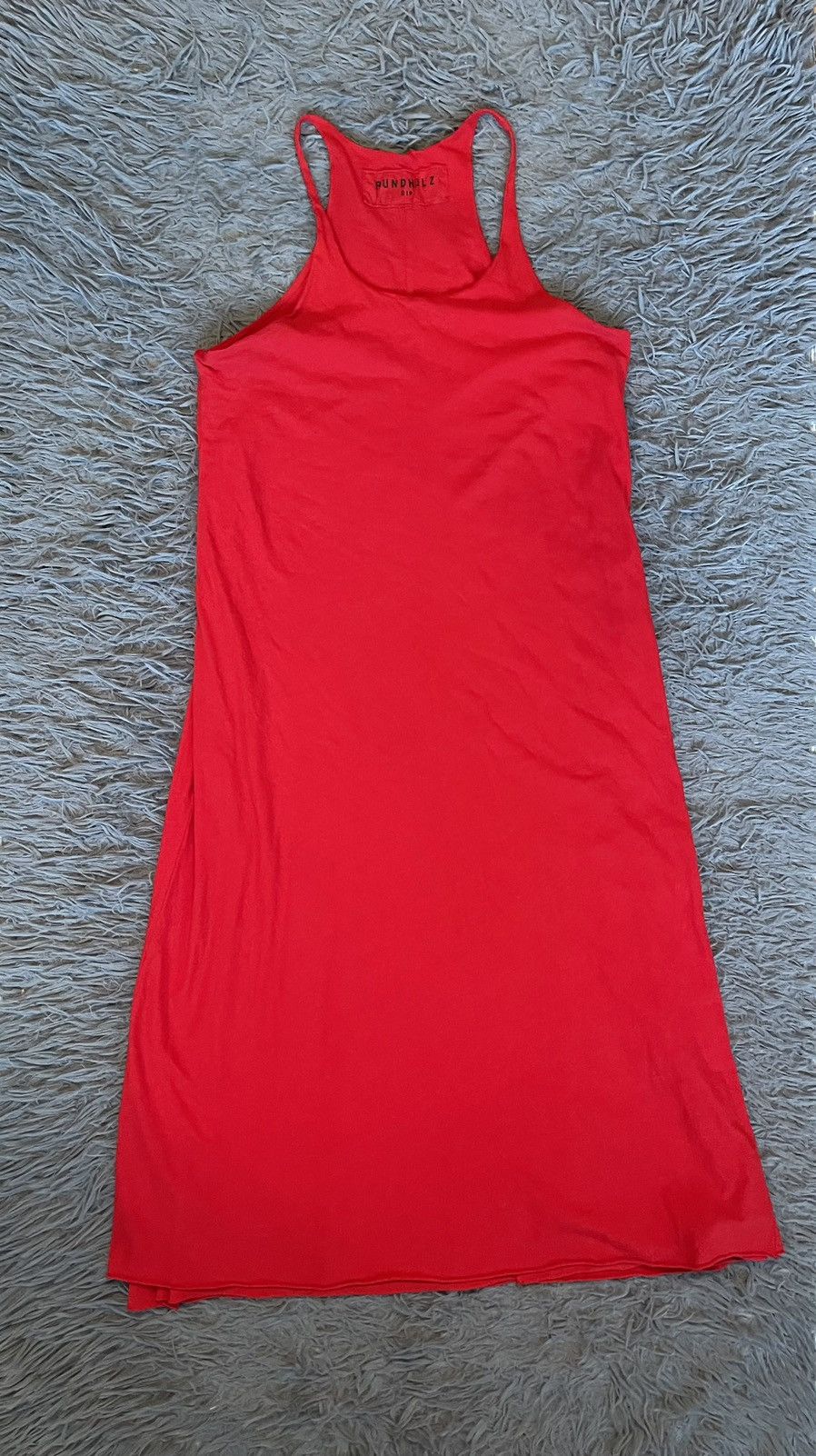 image of Rundholz Dip Avant Garde Red Dress, Women's (Size Small)