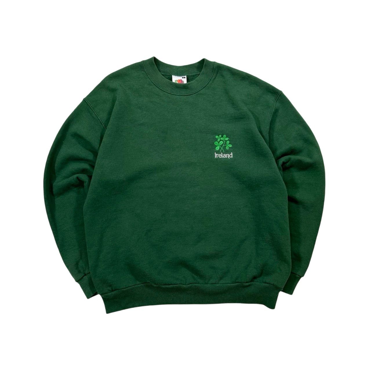 Vintage Vintage 00s Fruit of the Loom Ireland Embroidered Sweater Size US L / EU 52-54 / 3 - 1 Thumbnail