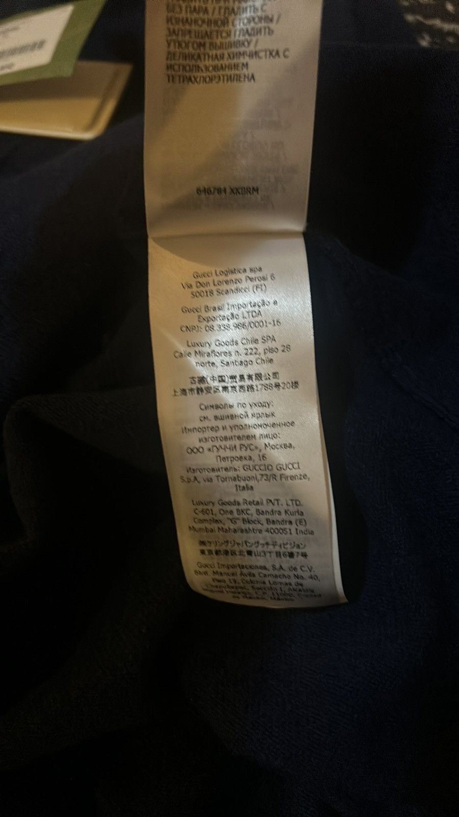 Gucci Gucci 100% Fine Cashmere Cardigan Blue size XL Size US XL / EU 56 / 4 - 10 Thumbnail