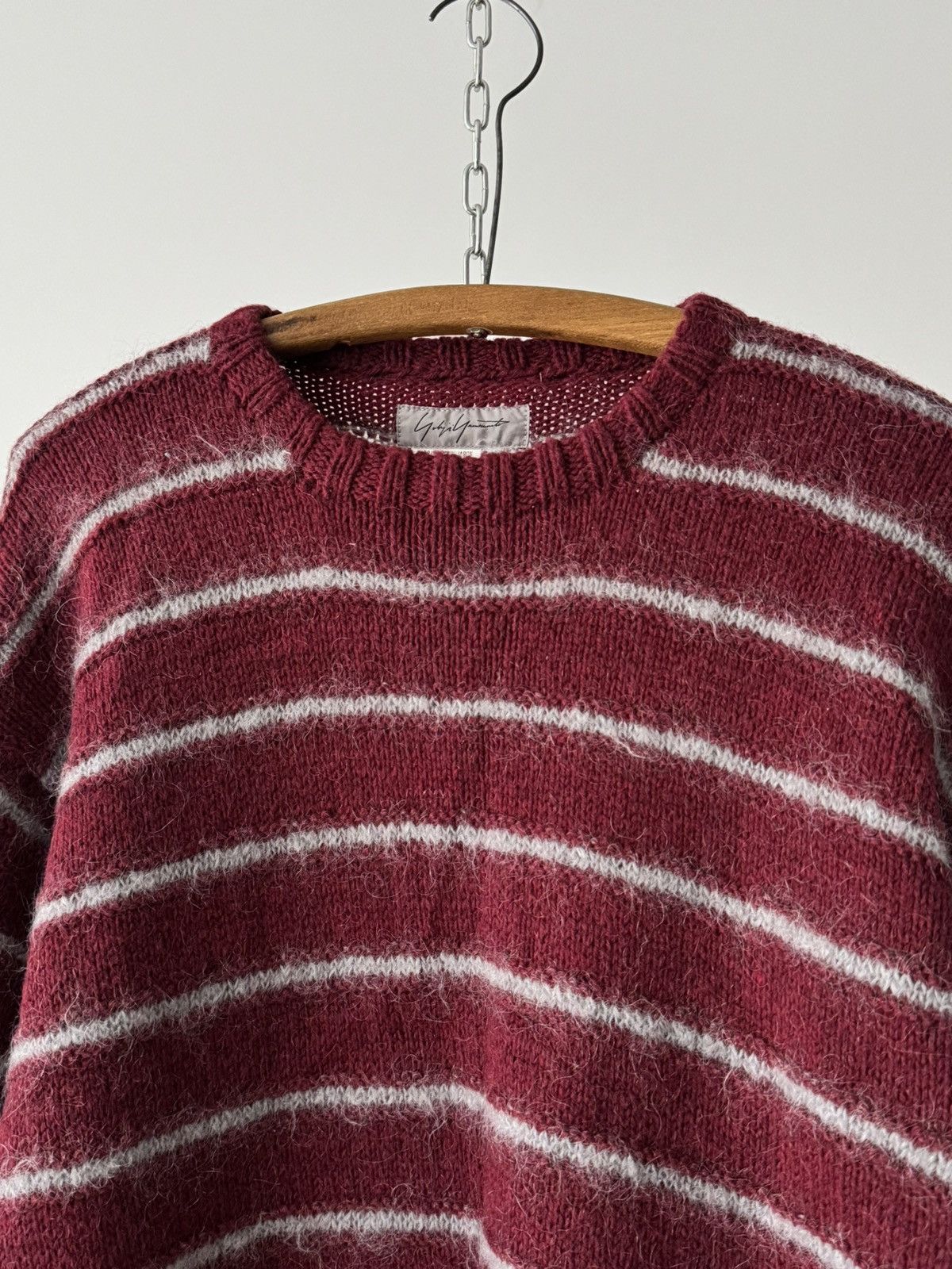 Japanese Brand × Y's × Yohji Yamamoto Vintage 90s Yohji Yamamoto Mohair Sweater Size US M / EU 48-50 / 2 - 3 Thumbnail