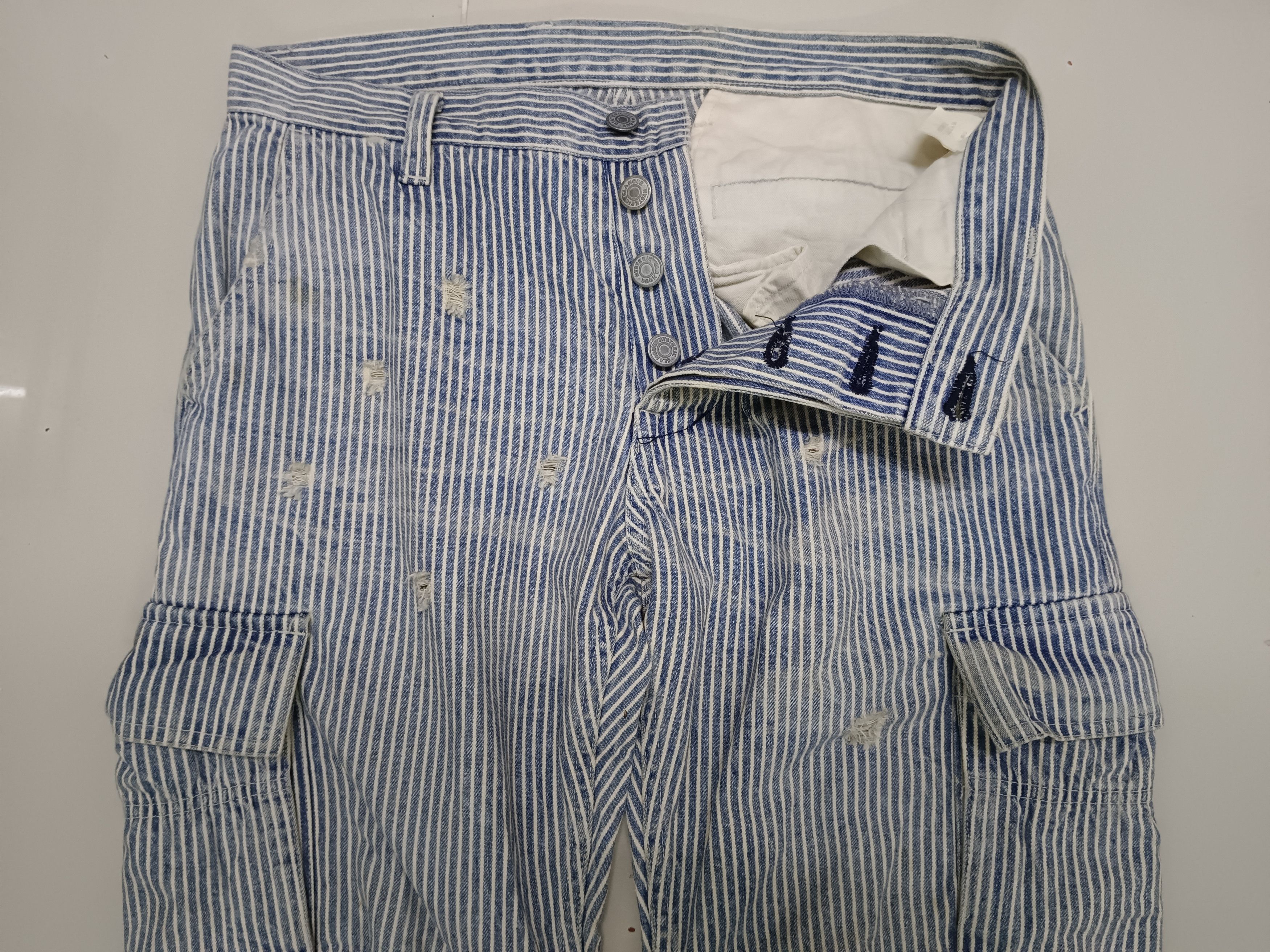 Hysteric Glamour Vintage Hysteric Glamour Sample Distressed Jeans Size US 30 / EU 46 - 4 Thumbnail