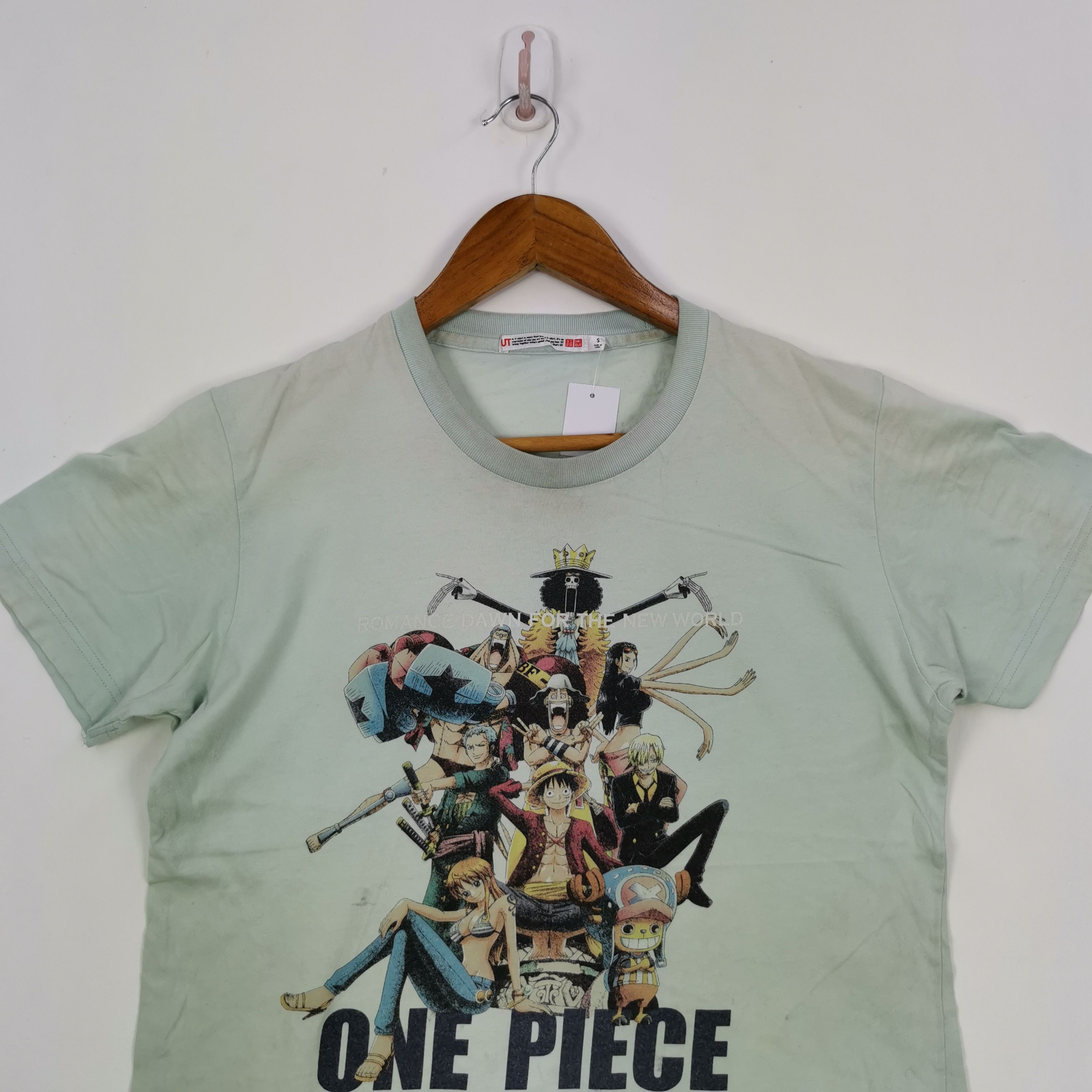 Anime Y2K One Piece Tshirt Japanese Anime Manga Cartoon Tees Size US S / EU 44-46 / 1 - 2 Thumbnail