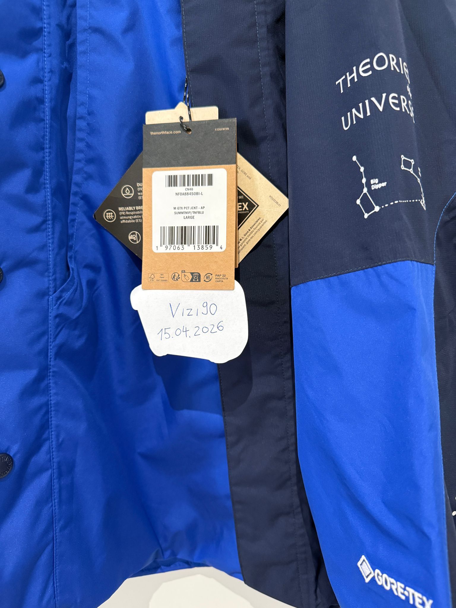 The North Face The North Face UE GTX Multi-Pocket Shell - NWT - L (Fits M) Size US M / EU 48-50 / 2 - 4 Thumbnail