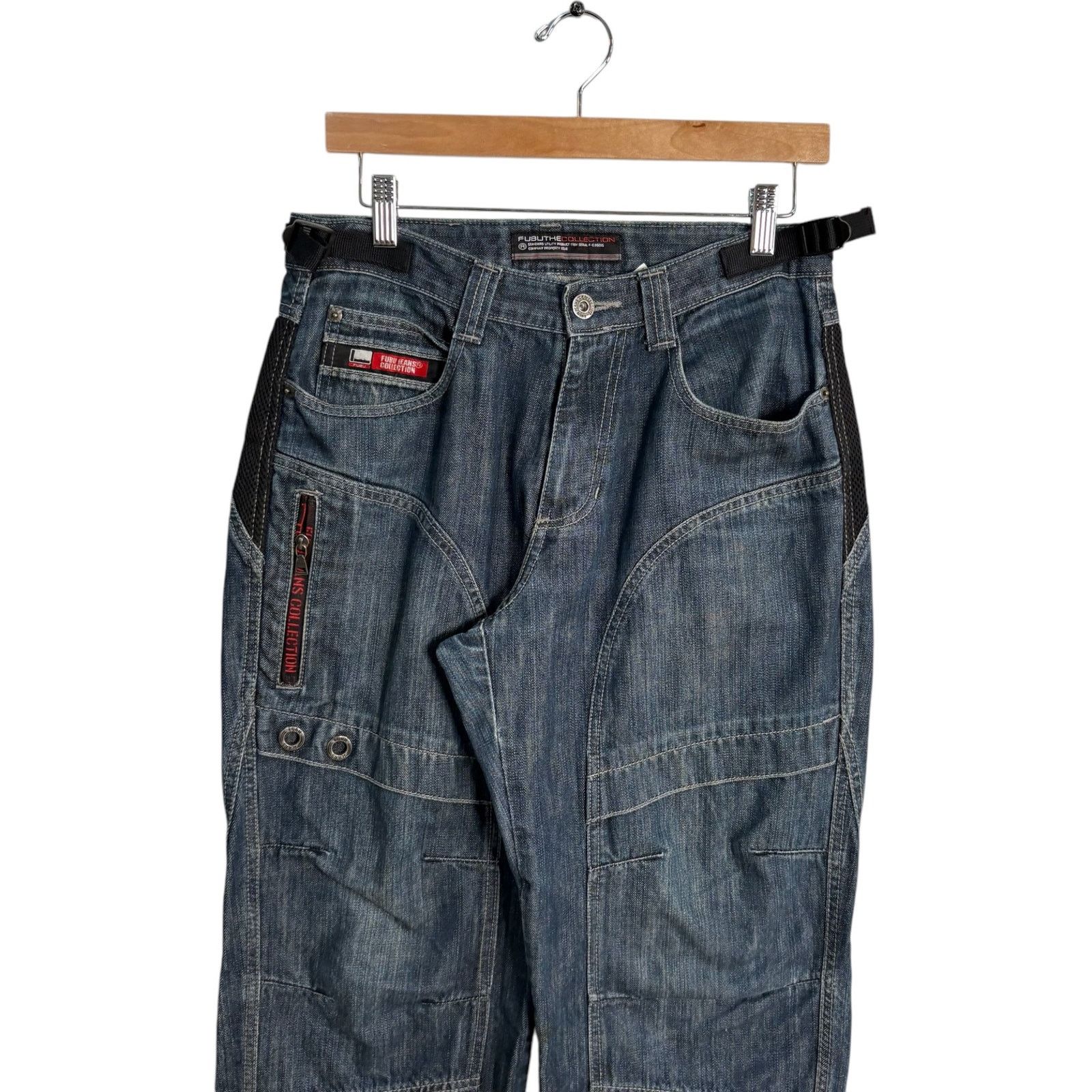 Fubu Vintage FUBU Straight Leg Denim Jeans 32x33 Size US 32 / EU 48 - 2 Thumbnail
