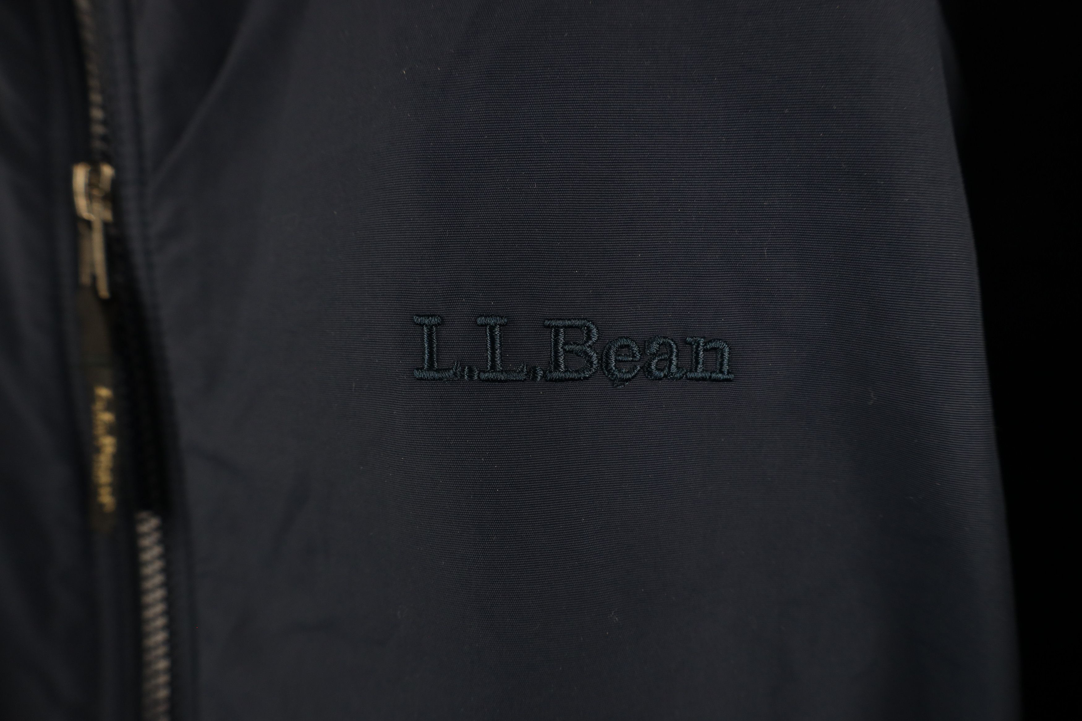 L.L. Bean × Vintage Vintage LL Bean Fleece Lined Full Zip Bomber Jacket Blue Size US M / EU 48-50 / 2 - 4 Thumbnail