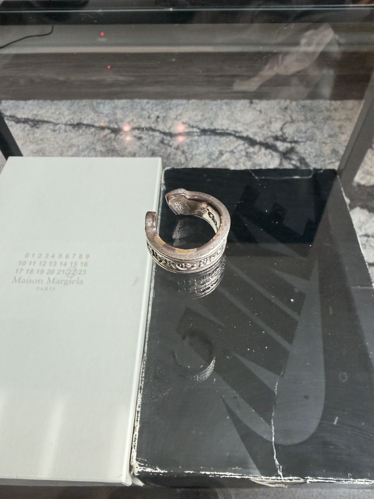 Chrome Hearts Chrome Hearts Scroll Ring Sz 6 Size ONE SIZE - 1 Thumbnail