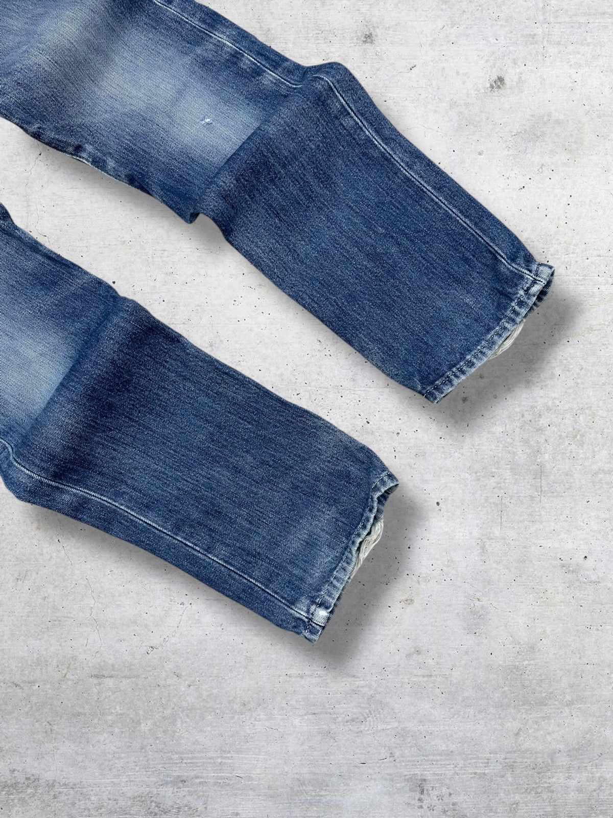 Levi's Vintage Clothing VINTAGE 501 LEVIS USA DESIGNER 90S DISTRESSED INDIGO DENIM Size US 31 - 5 Thumbnail