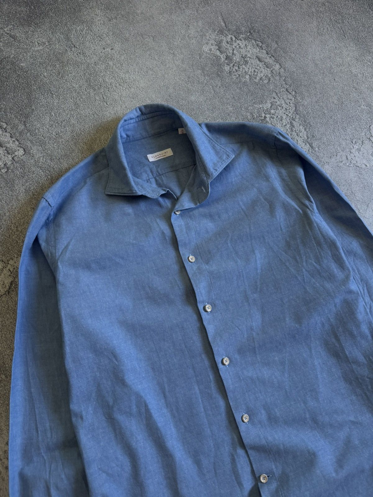 Glanshirt Glanshirt 41/16 size slowear japan brand button up shirt 👔 Size US M / EU 48-50 / 2 - 2 Thumbnail