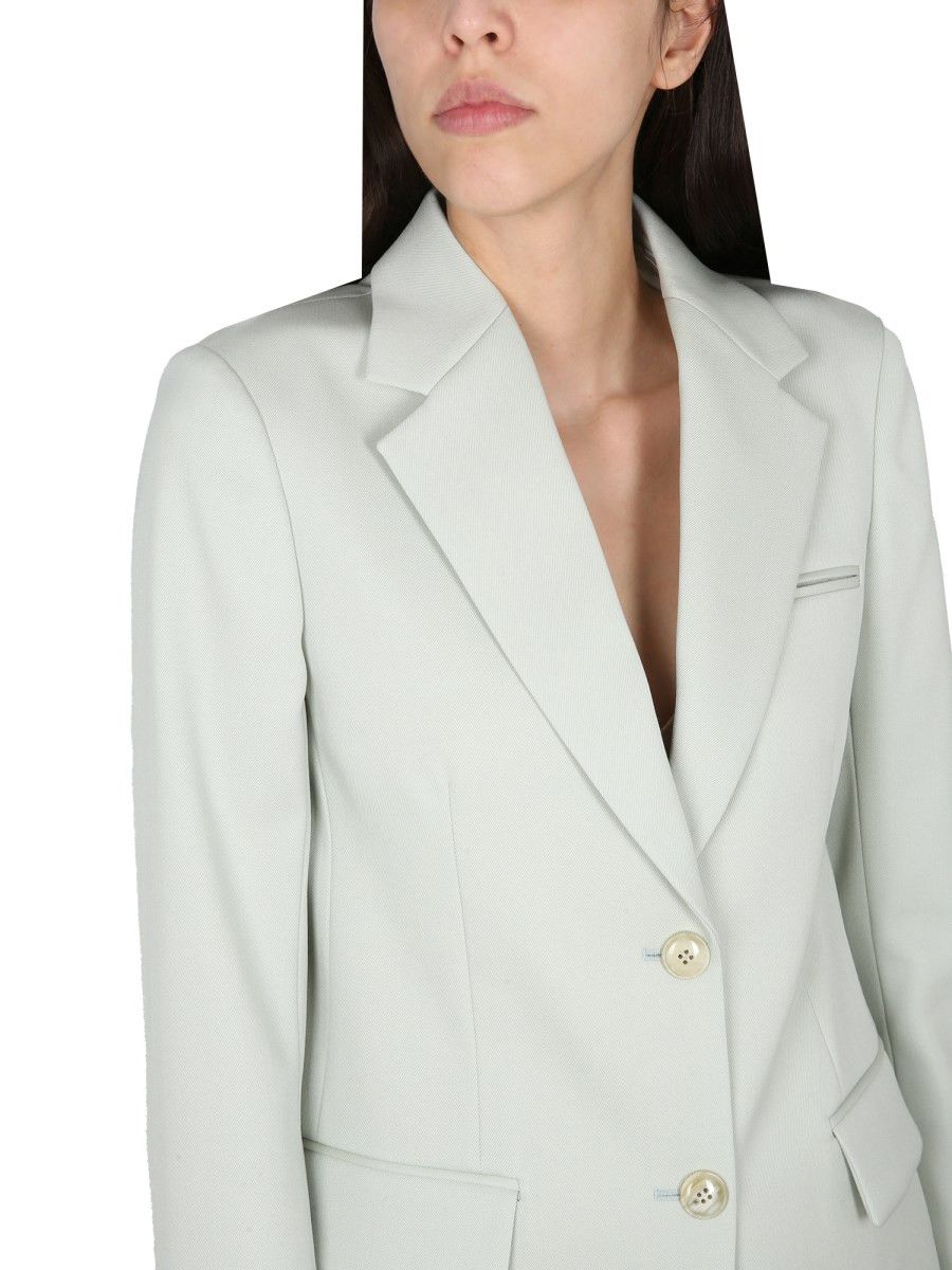 Lanvin o1y0326 Blazer in Light Green Size M / US 6-8 / IT 42-44 - 2 Thumbnail