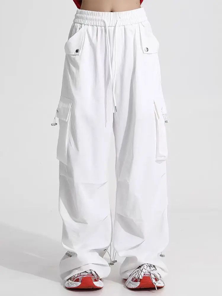 Designer × Japanese Brand Hip Hop Streetwear Designer Loose Casual Pants Size US 32 / EU 48 - 2 Thumbnail
