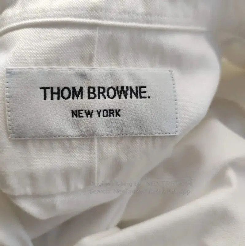 Thom Browne Thom Browne White Cotton Long Sleeve Shirt . Size S / US 4 / IT 40 - 3 Thumbnail