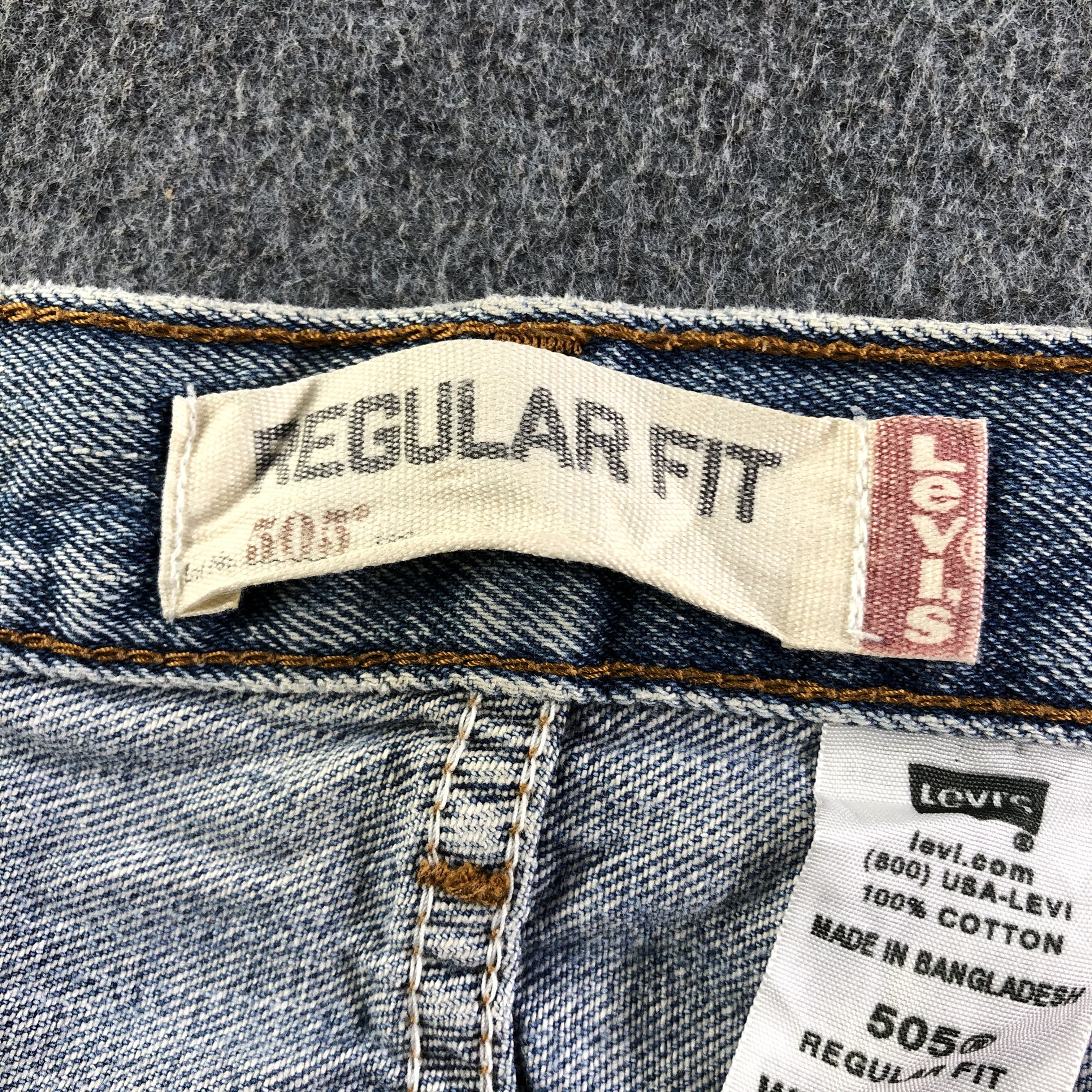 Levi's Vintage Levis 505 Jeans-J3220 Size US 36 / EU 52 - 10 Thumbnail